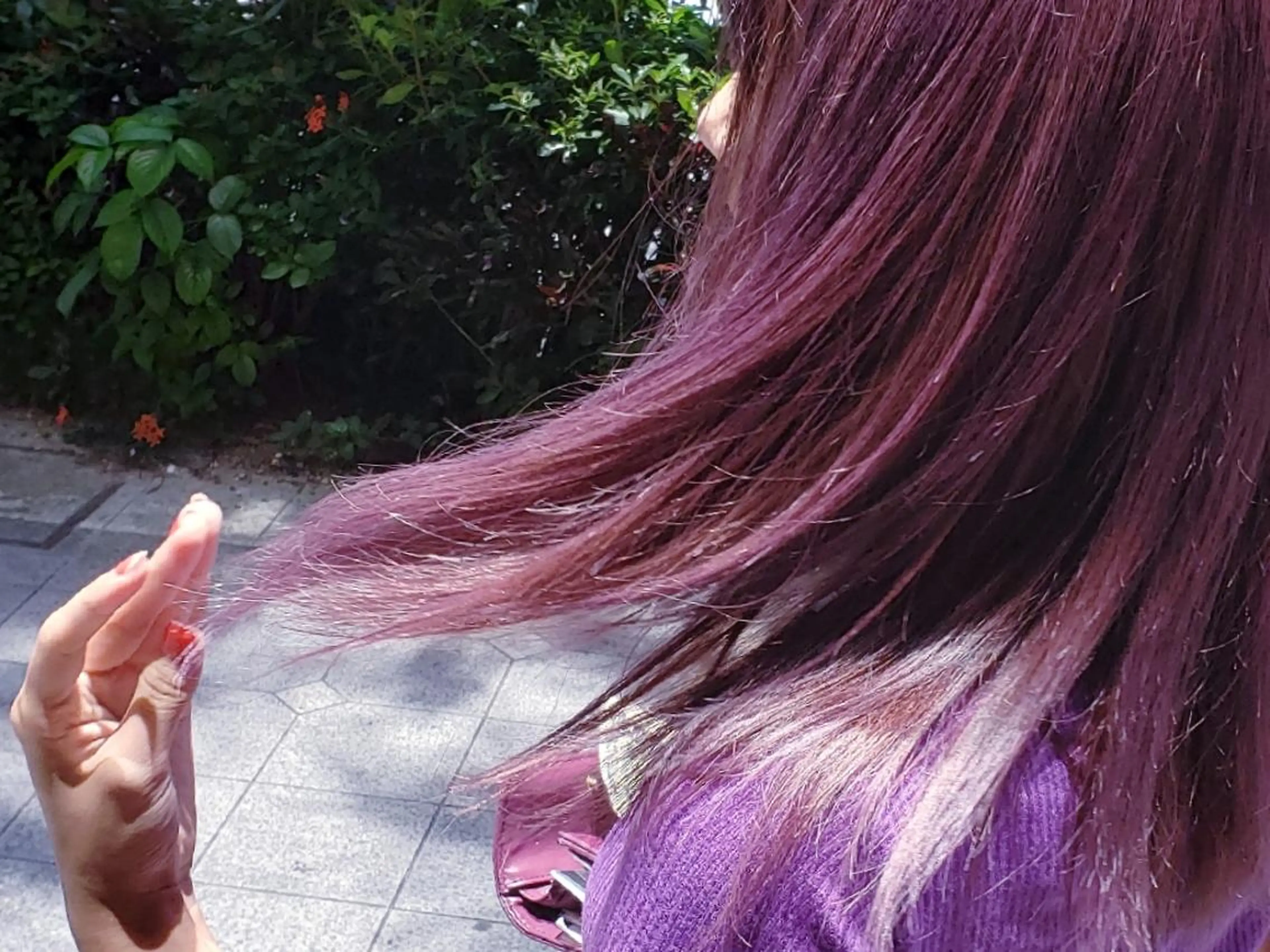 ロング AngeBay.NaHa所属・饒平名 知也のヘアスタイル