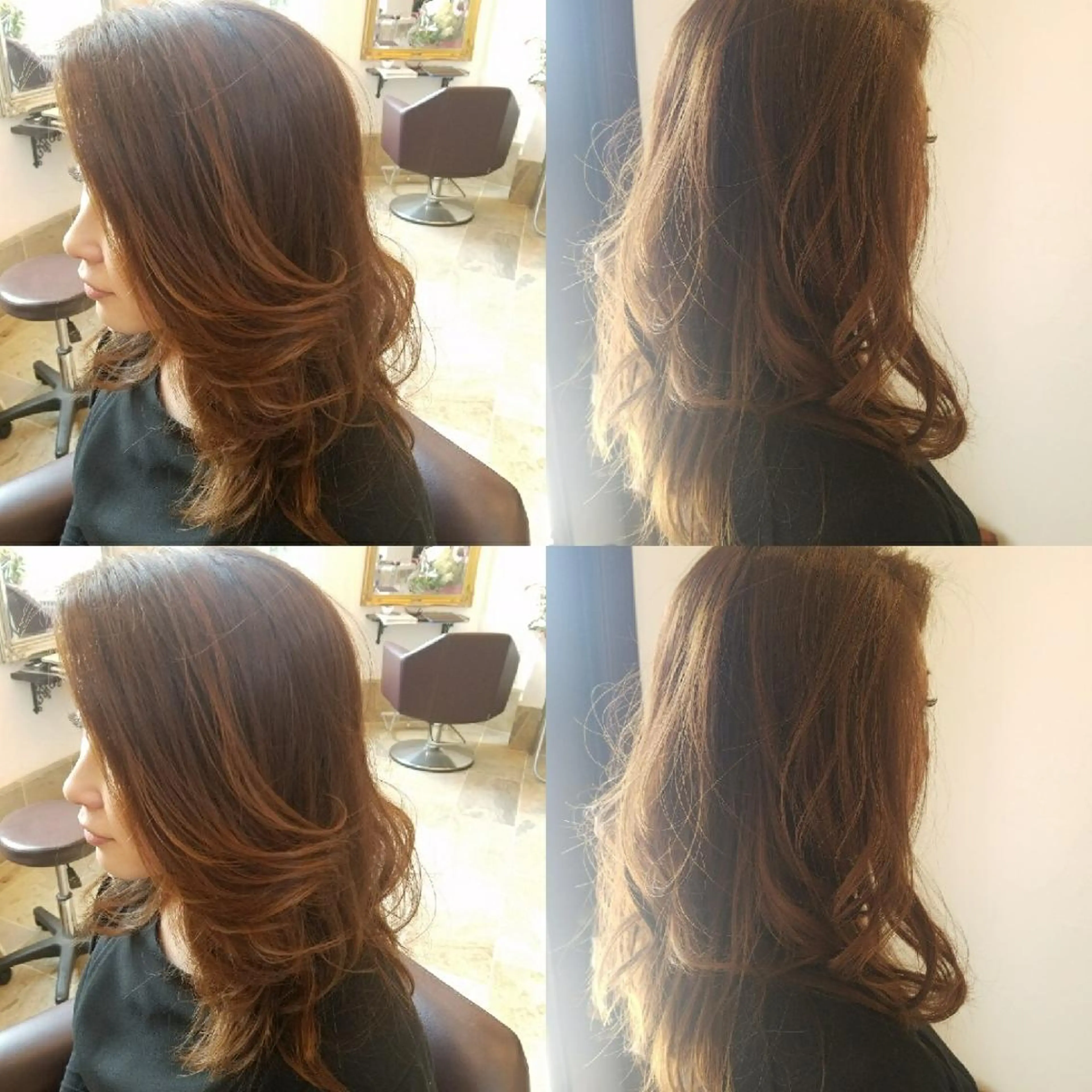 カラー ベージュカラー ハイライトカラー イルミナカラー hair& beauty BRYのマツエク・マツパデザイン