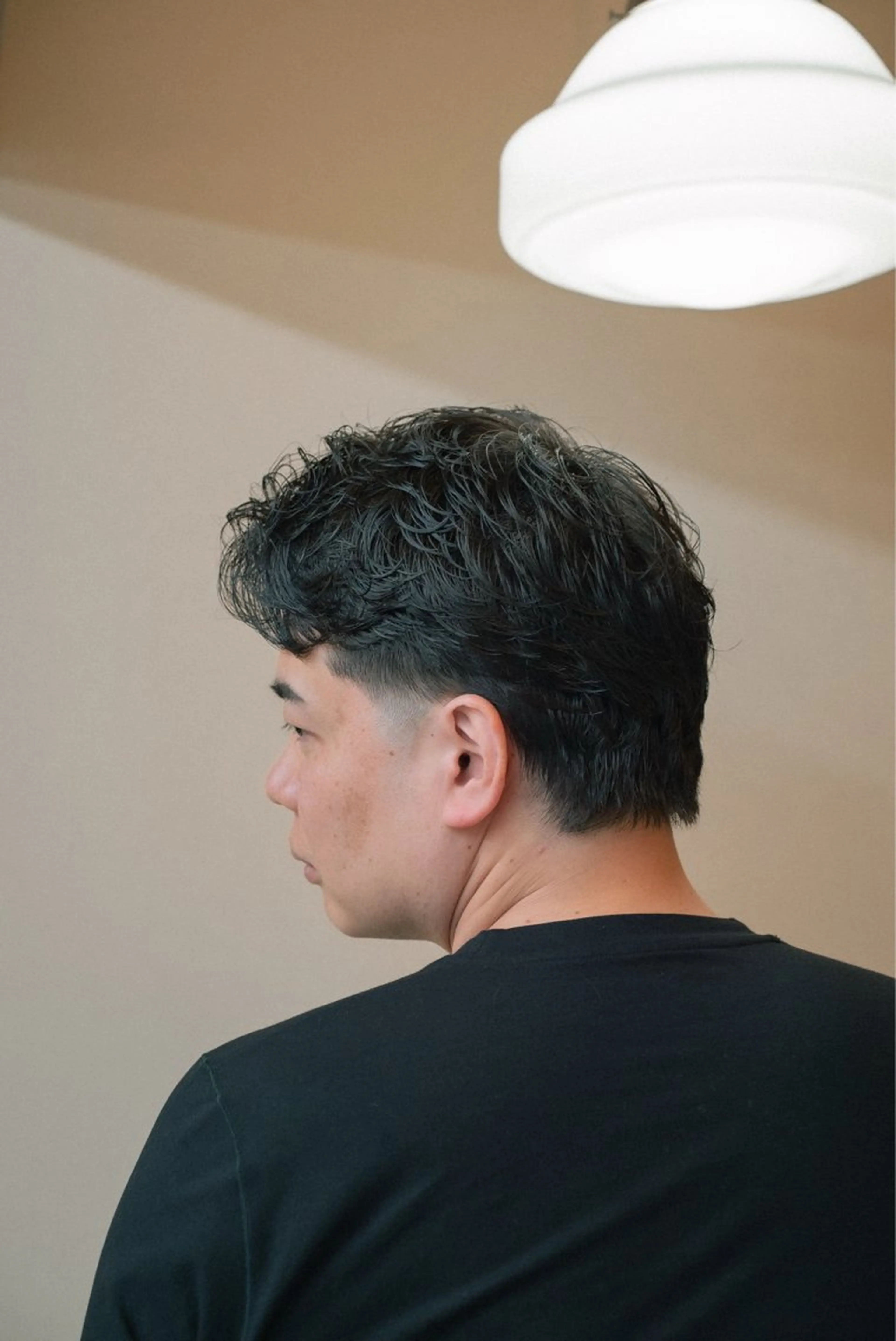 ショート カラー パーマ メンズ マレットヘア ショートヘア カット パーマ 🔗メンズサロン🔗 Kieのヘアスタイル