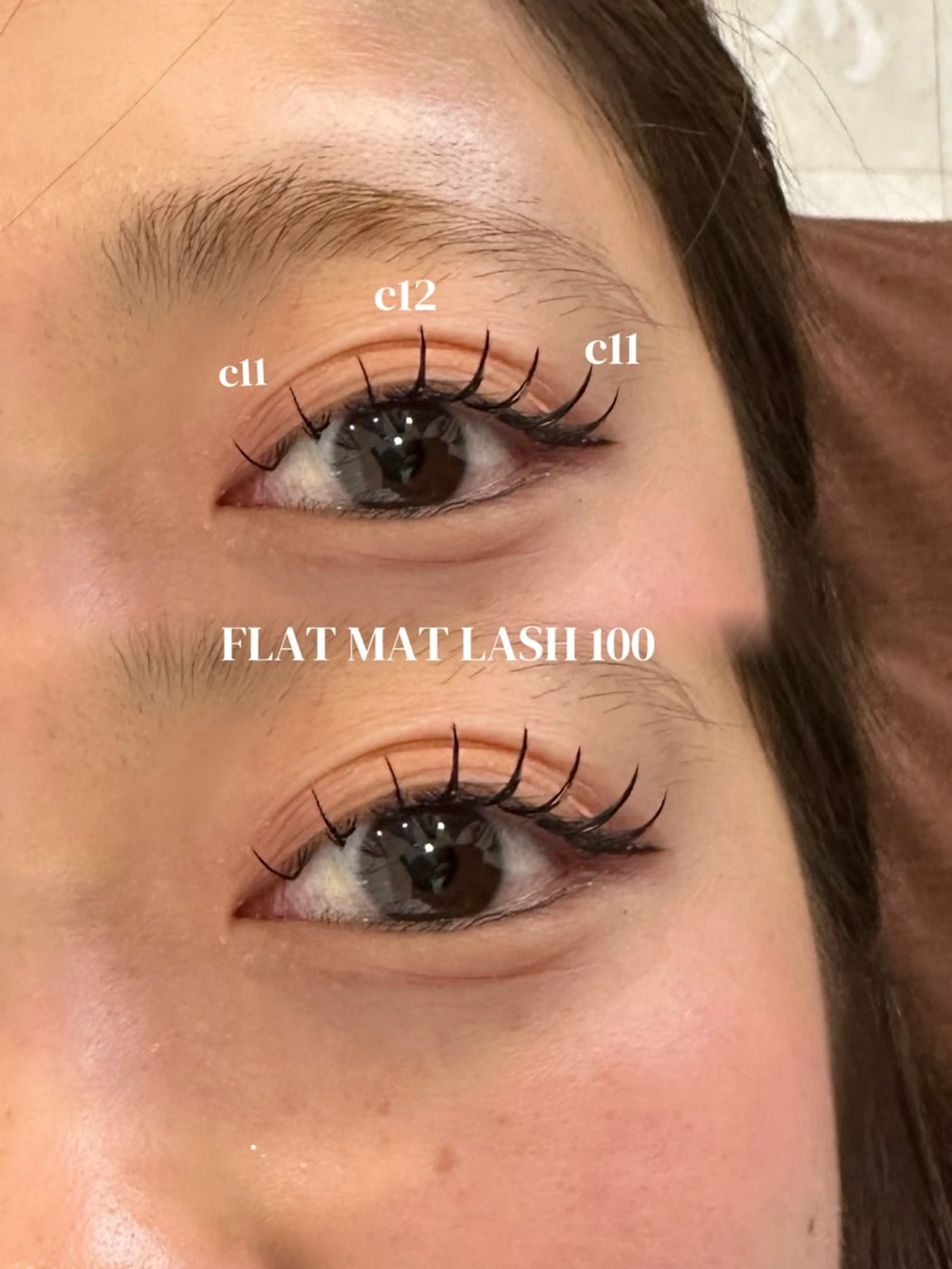 マツエク・マツパ フラットラッシュ Eye ELSA lash　柘植のマツエク・マツパデザイン