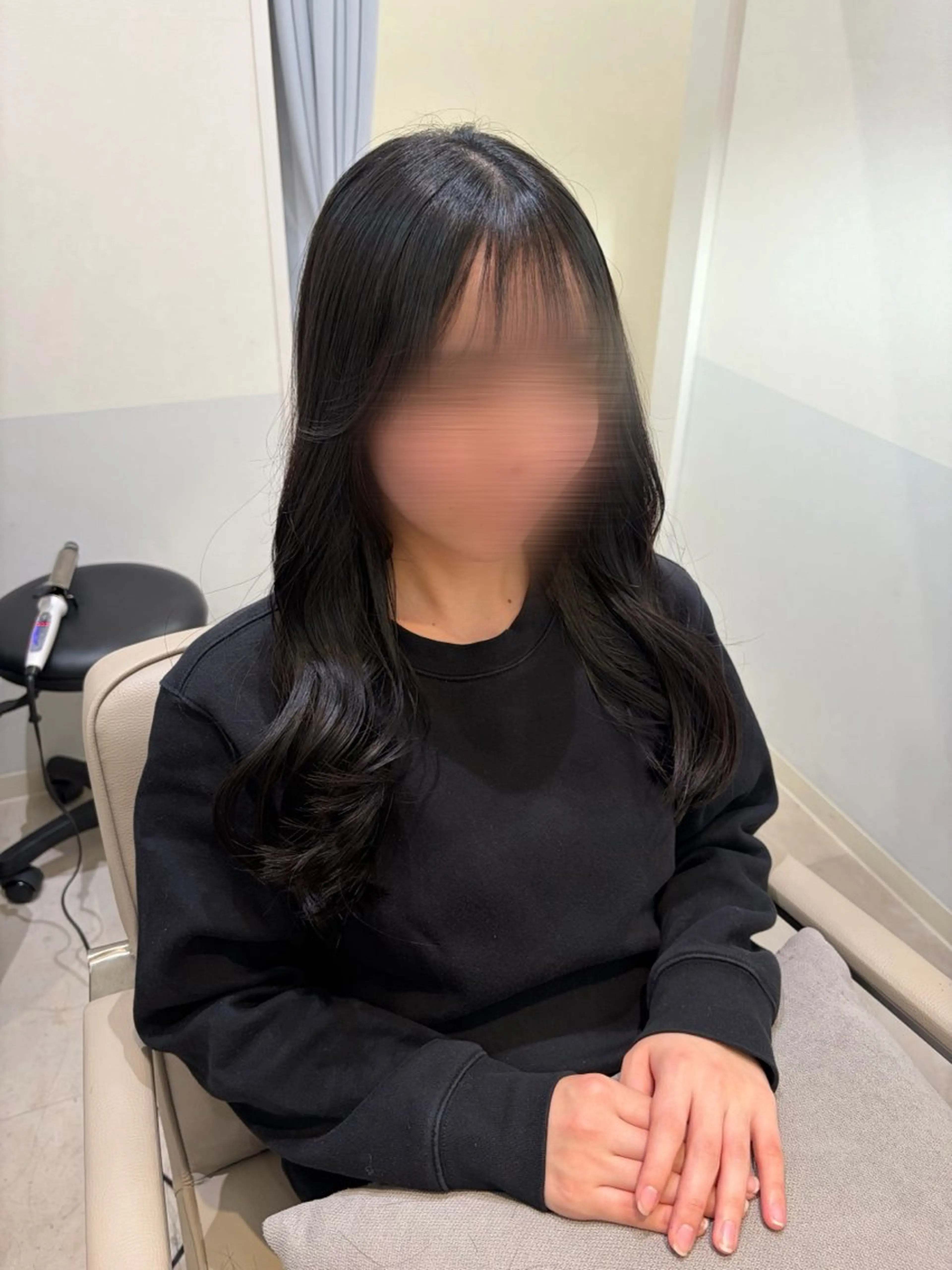 ロング 韓国風ヘア カット ヘアカラー 韓国ヘア・カラー 🩵SHIZUKUのヘアスタイル