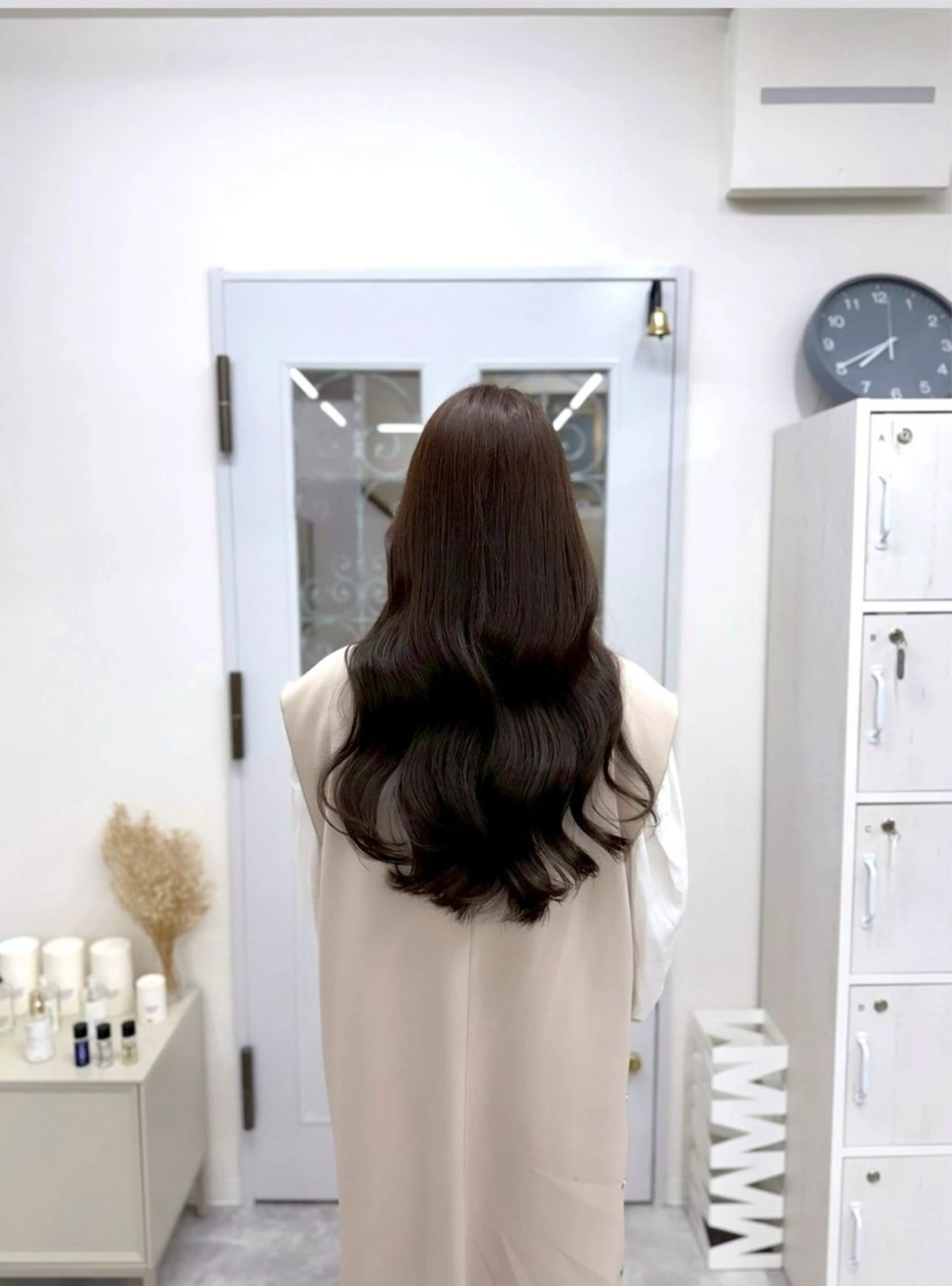 ロング カラー ブラウンカラー ダークブラウン ロング ヘアカラー トリートメント 髪質改善Acero. shoyaのヘアスタイル