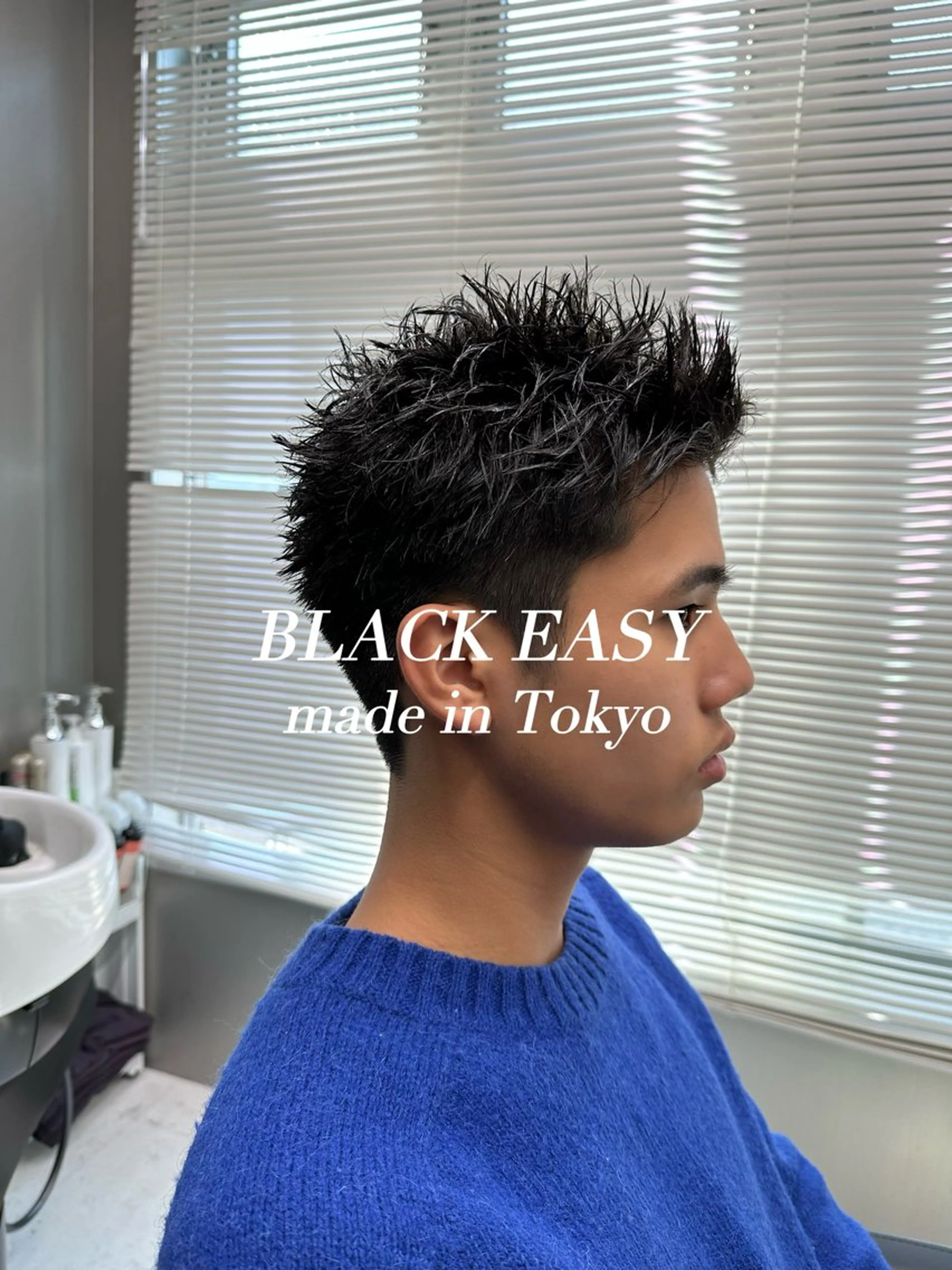ショート パーマ メンズ メンズパーマ カット パーマ 💈メンズ/パーマ 💈中目黒/谷のヘアスタイル