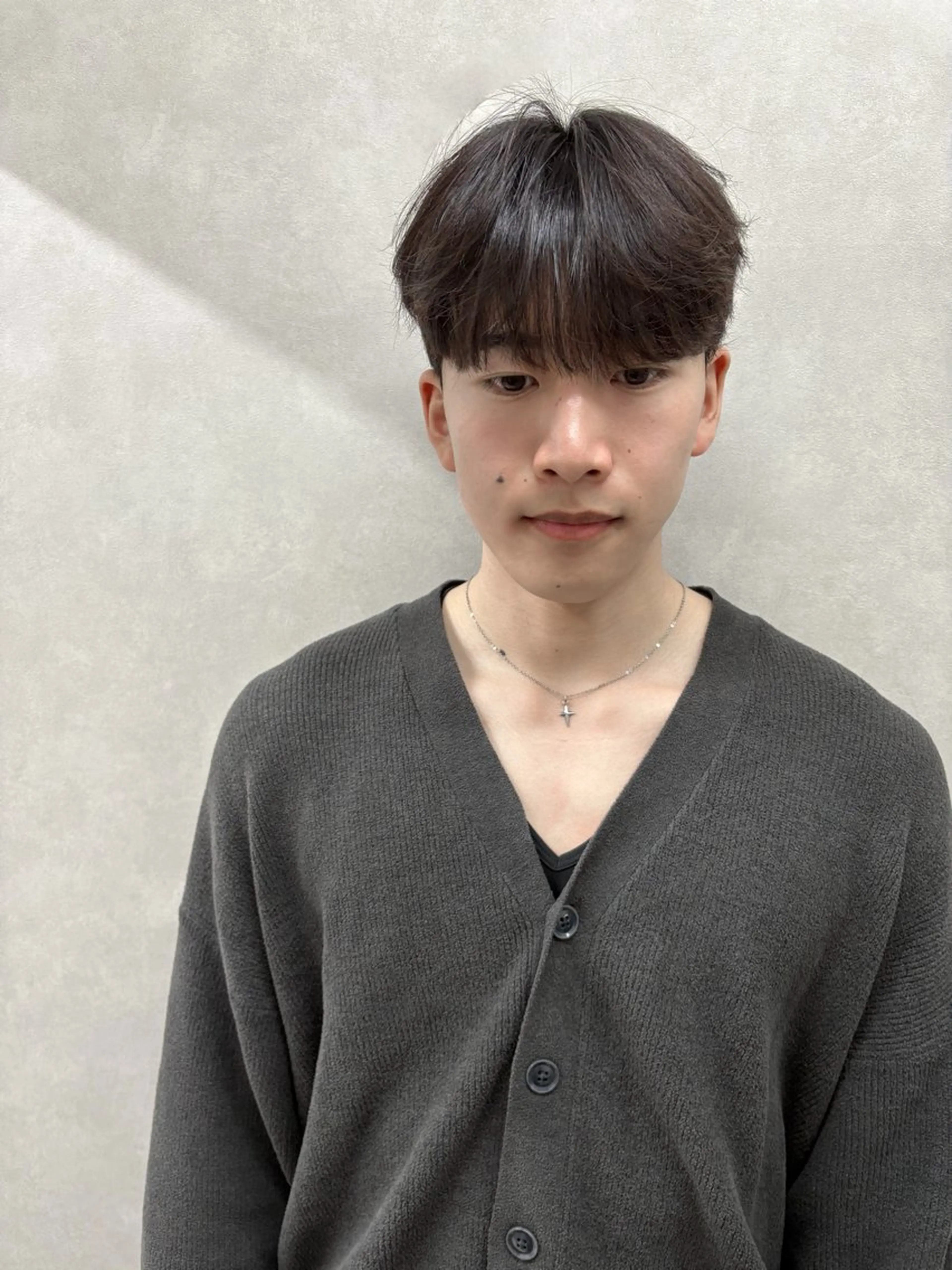 パーマ メンズ カット パーマ 札幌韓国メンズ 🇰🇷YUITOのヘアスタイル