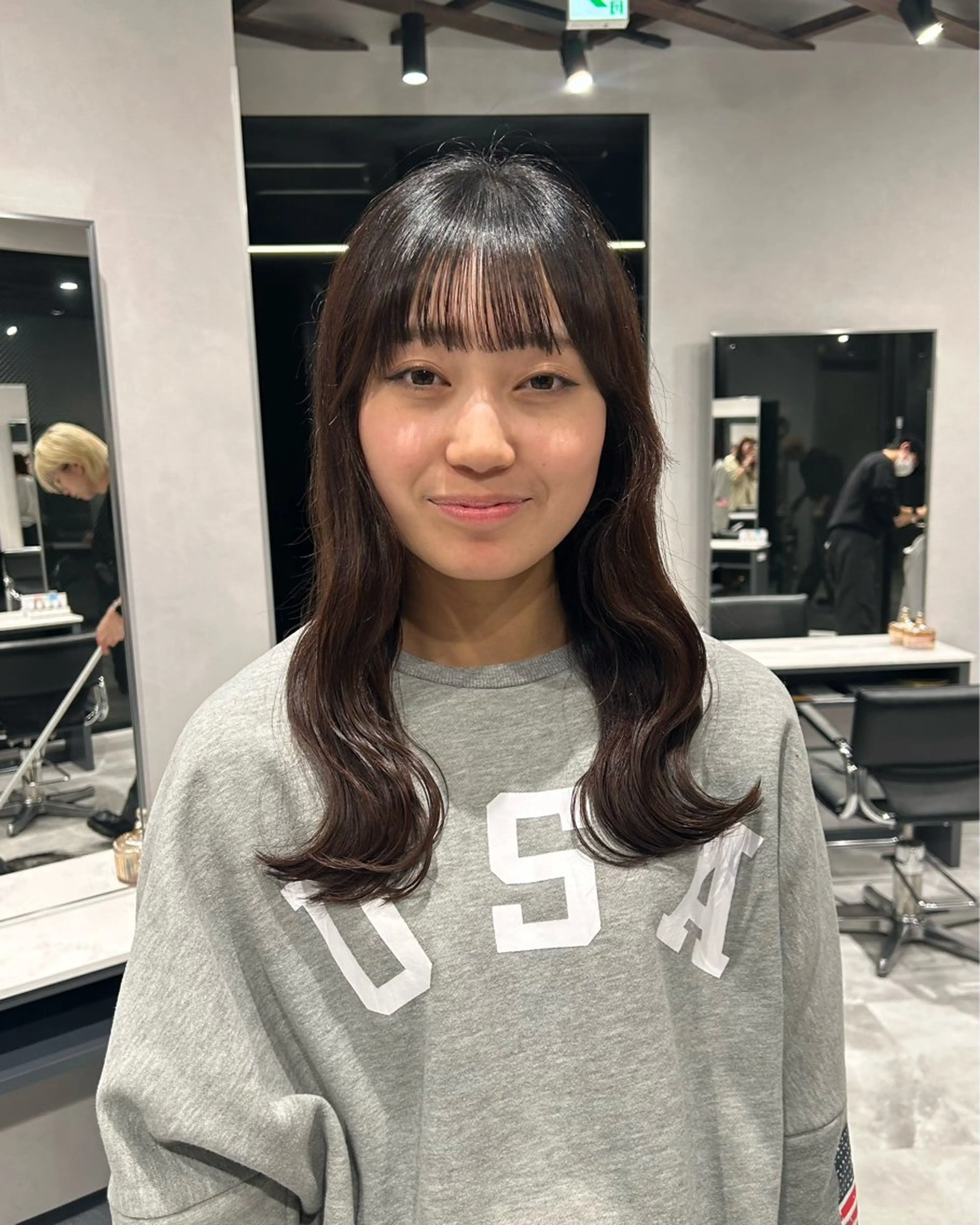 ロング 寺川留以 /カットモデル募集中のヘアスタイル