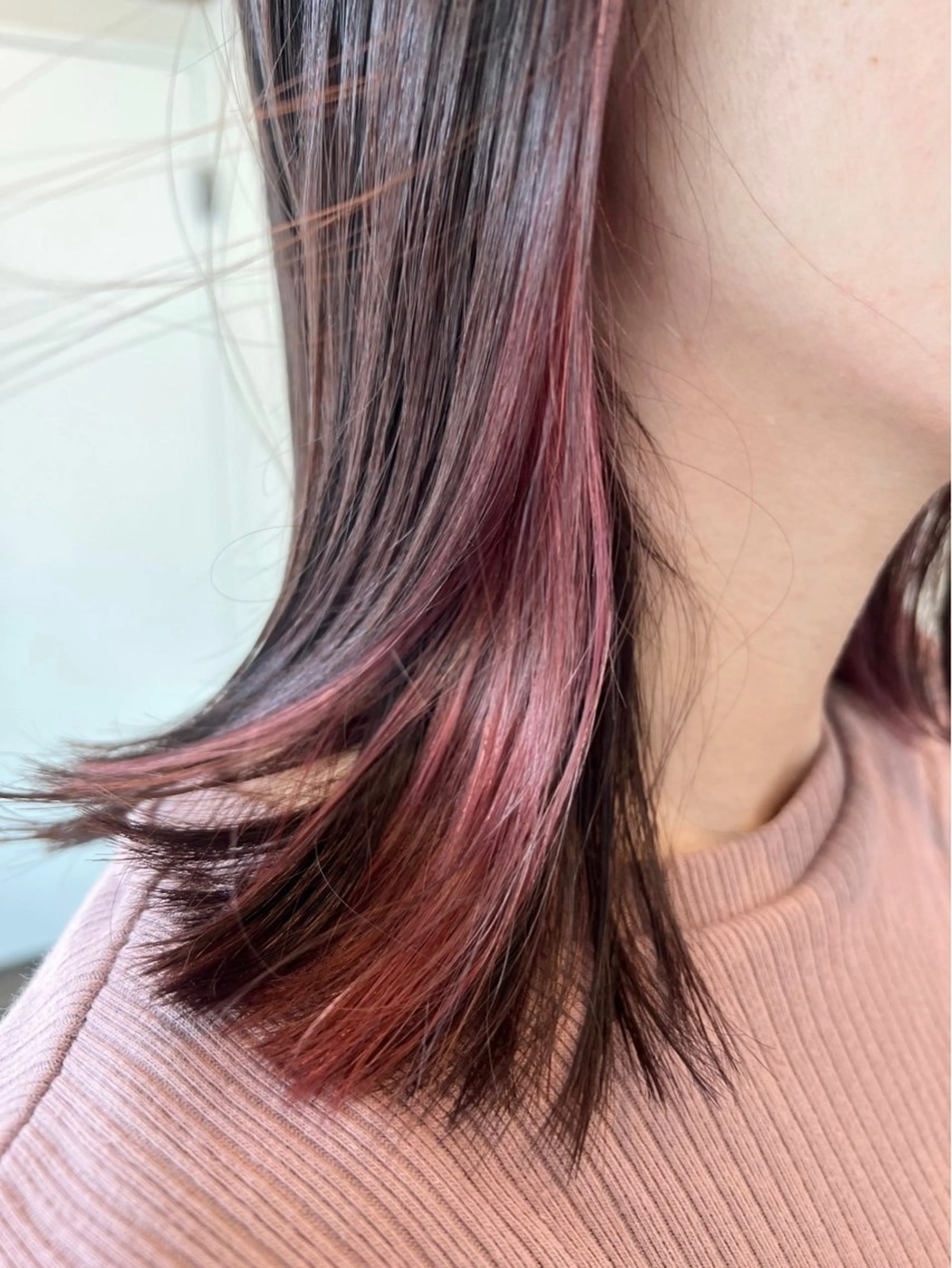 ミディアム カラー カット ヘアカラー HairRoom辻堂 Yuyama🕊のヘアスタイル