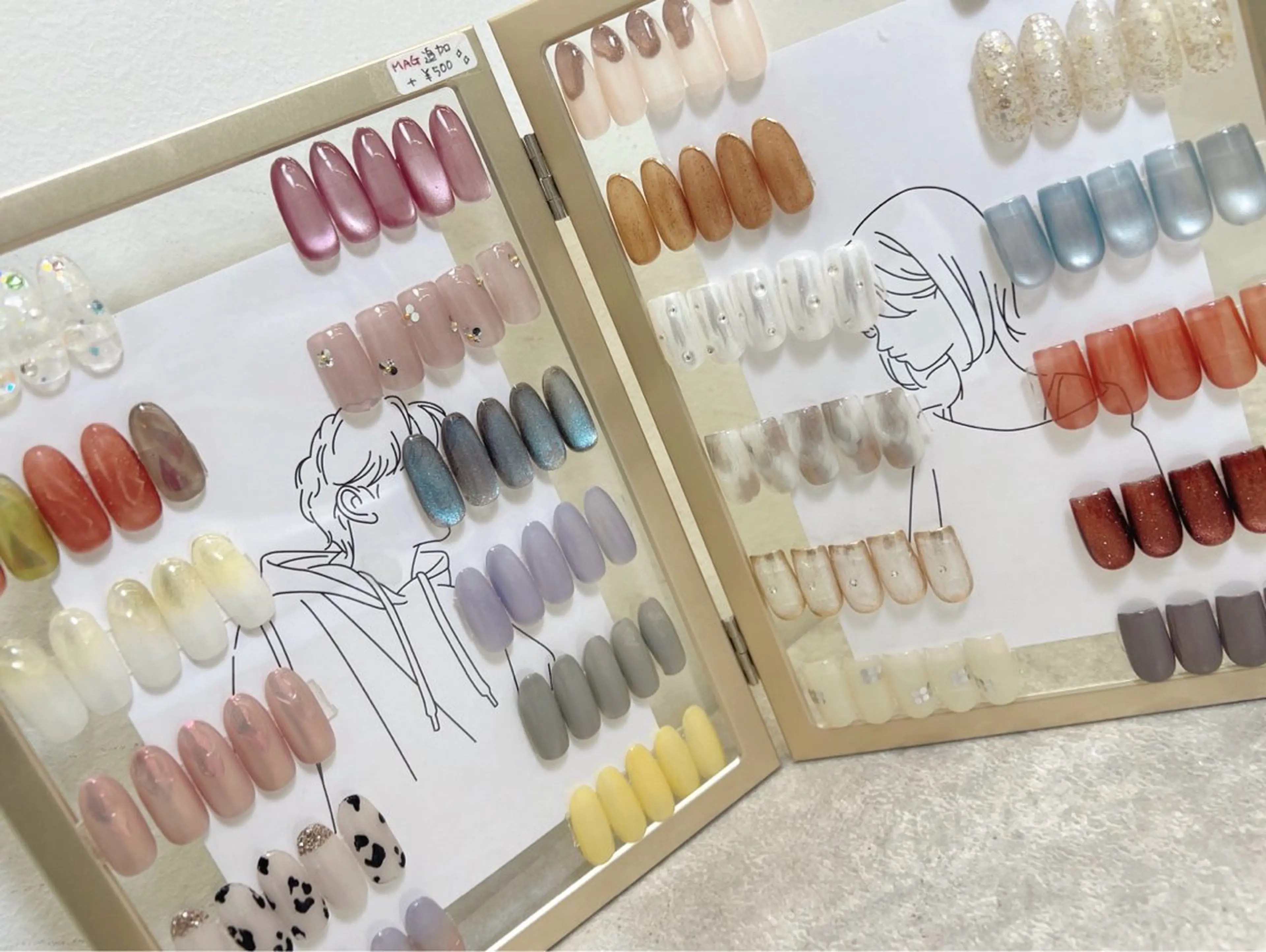 🎨4月限定練習モデル🎨【オフなし】HANDアシメデザインコース⟡.·*.の写真