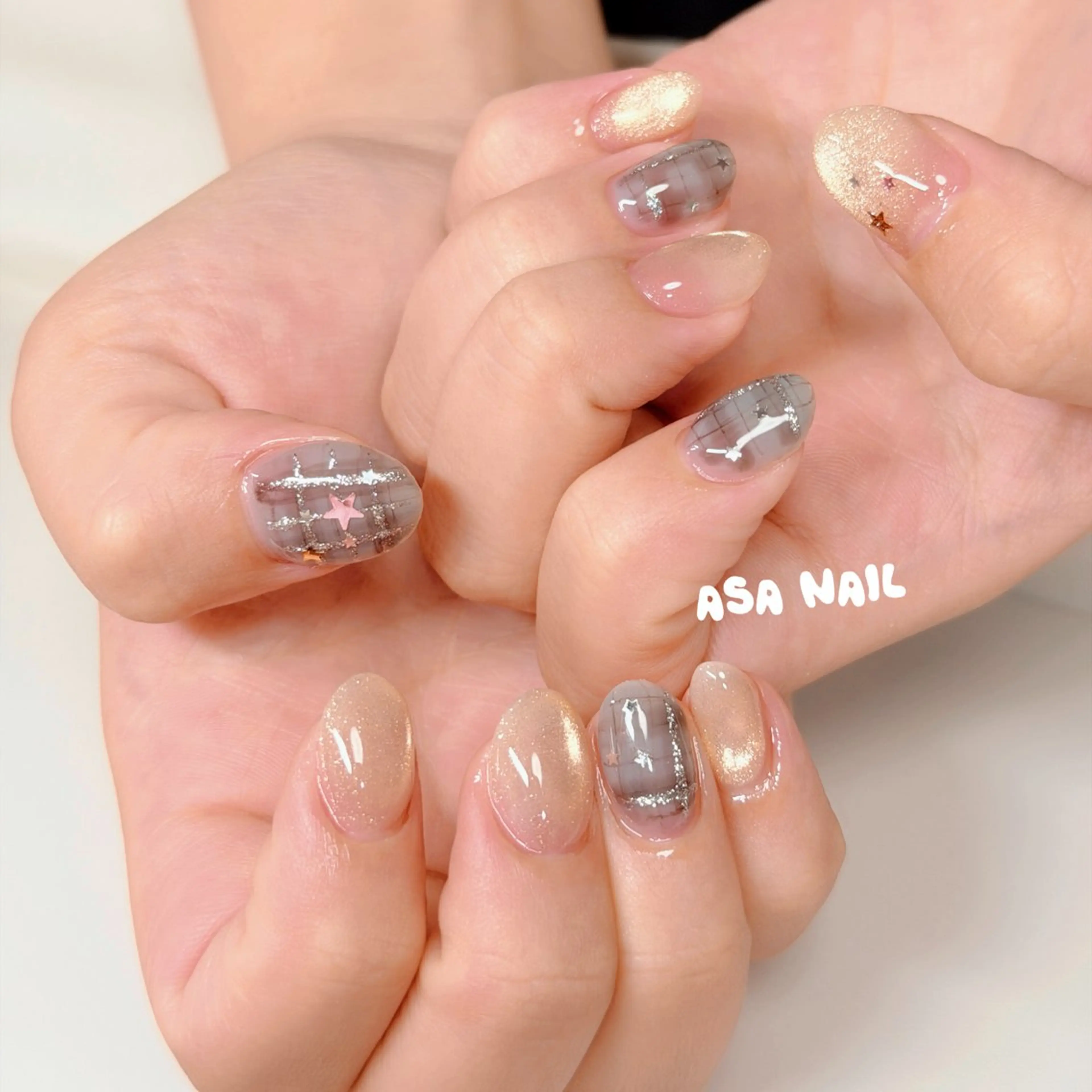 ネイル ハンドネイル Asa Nail 亀戸 平井のネイルデザイン