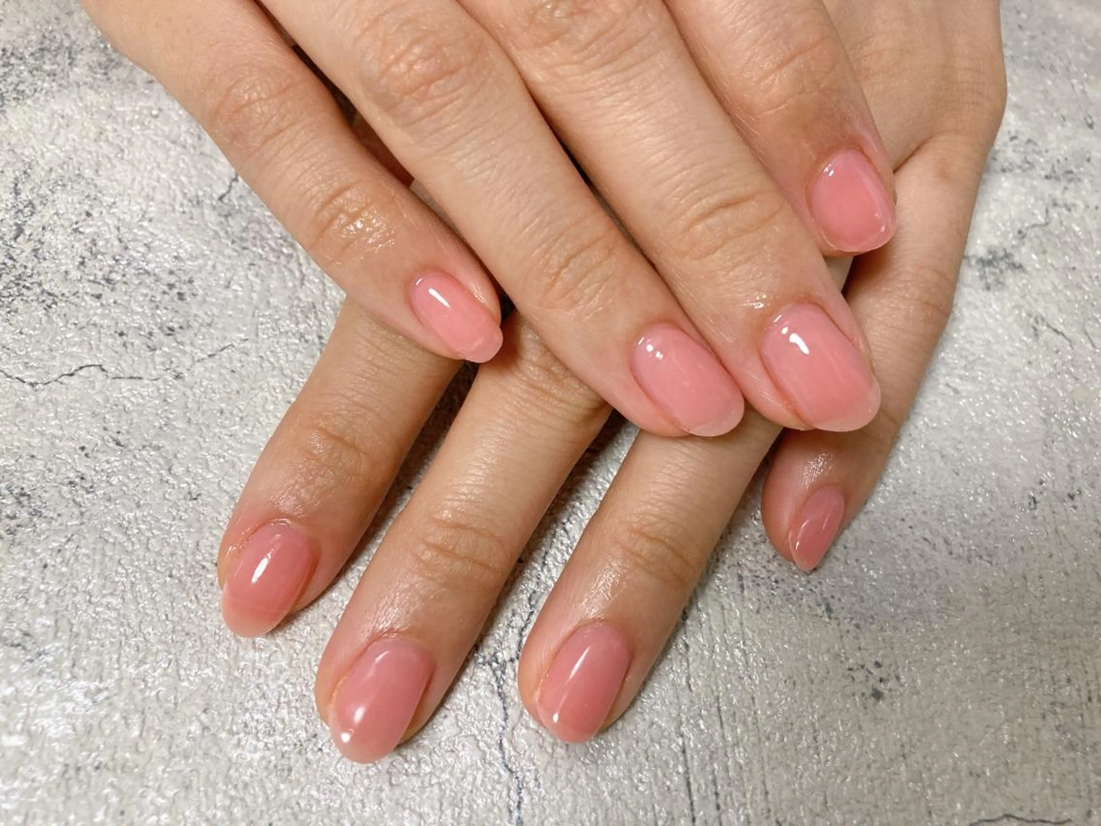ネイル ピンク ハンドネイル mogunail &blowのネイルデザイン