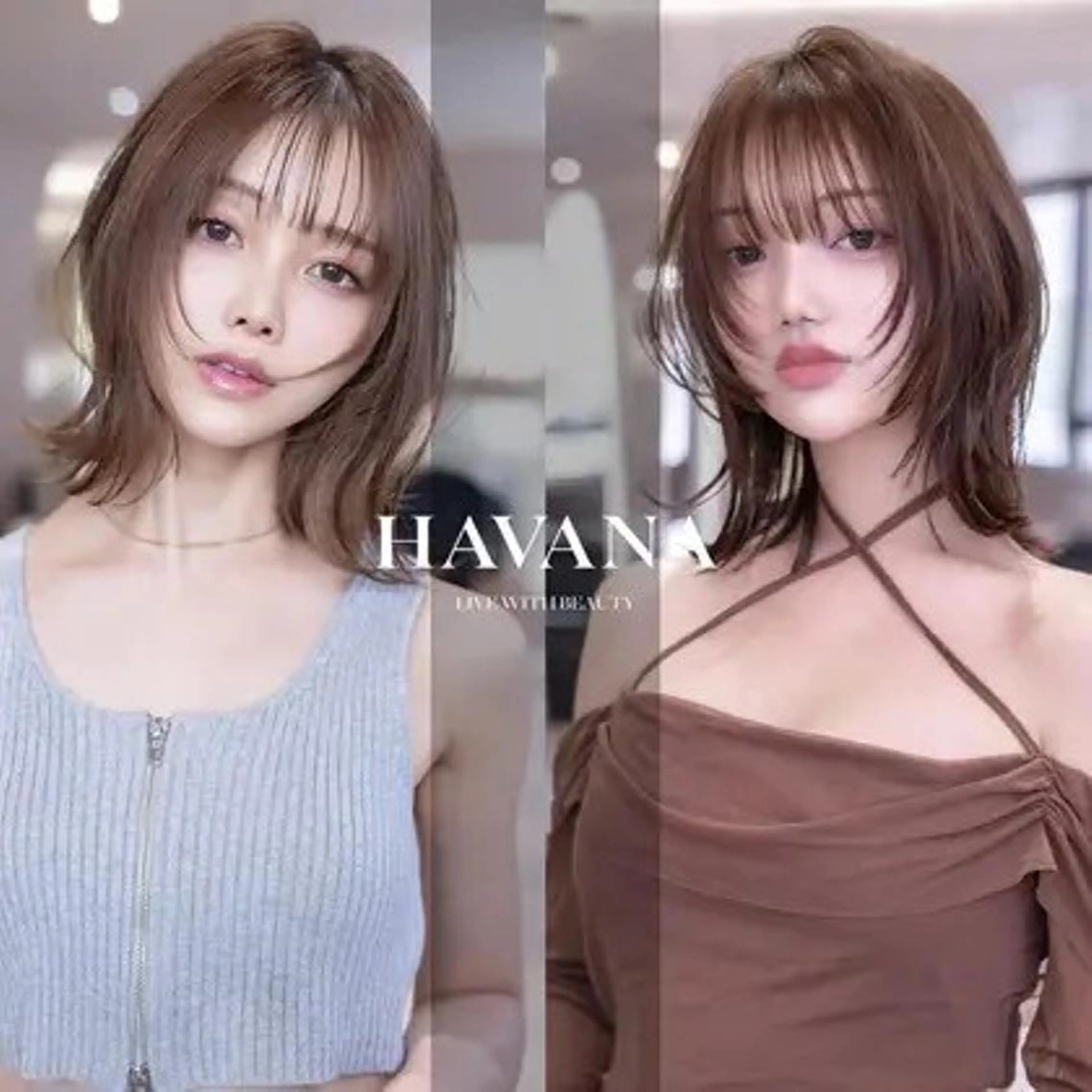 【人気NO.1♪】 カット+選べるプレミアムカラー+TR【髪質改善/天神/天神駅】の写真