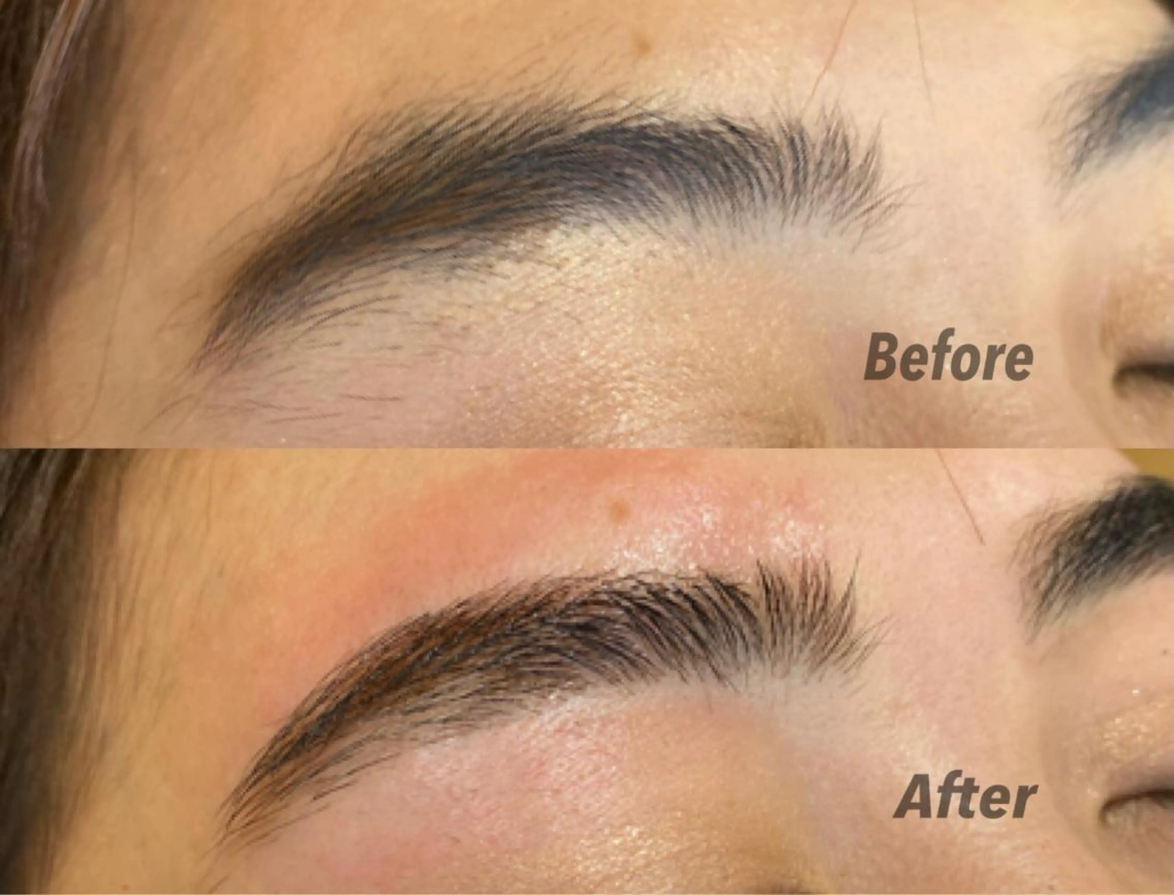 【美眉毛】アイブロウスタイリング（WAX脱毛込み）※レディースのお客様限定の写真