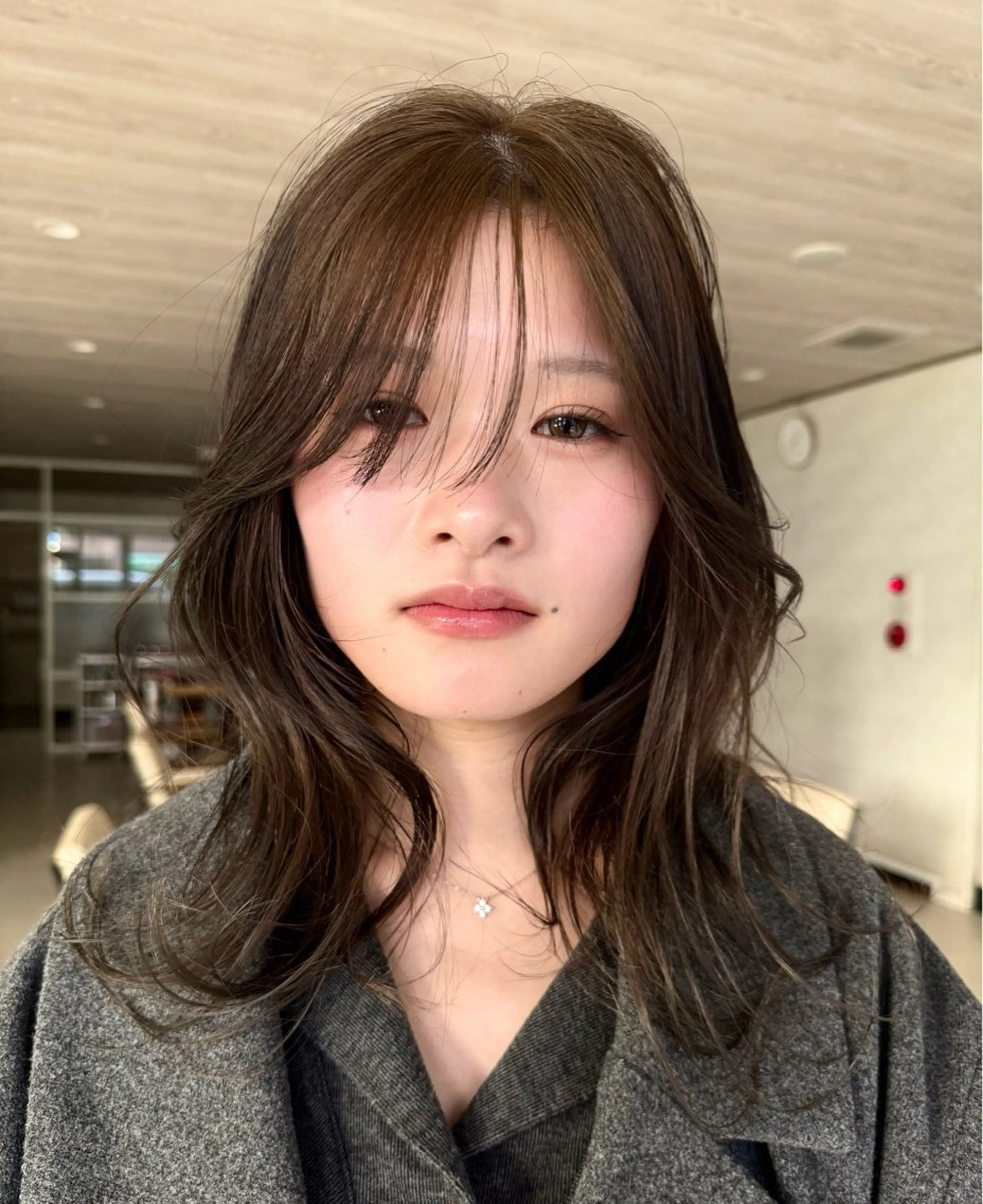 🟫【うるツヤ🫧】前髪髪質改善ストレート➕前髪カット🟫の写真