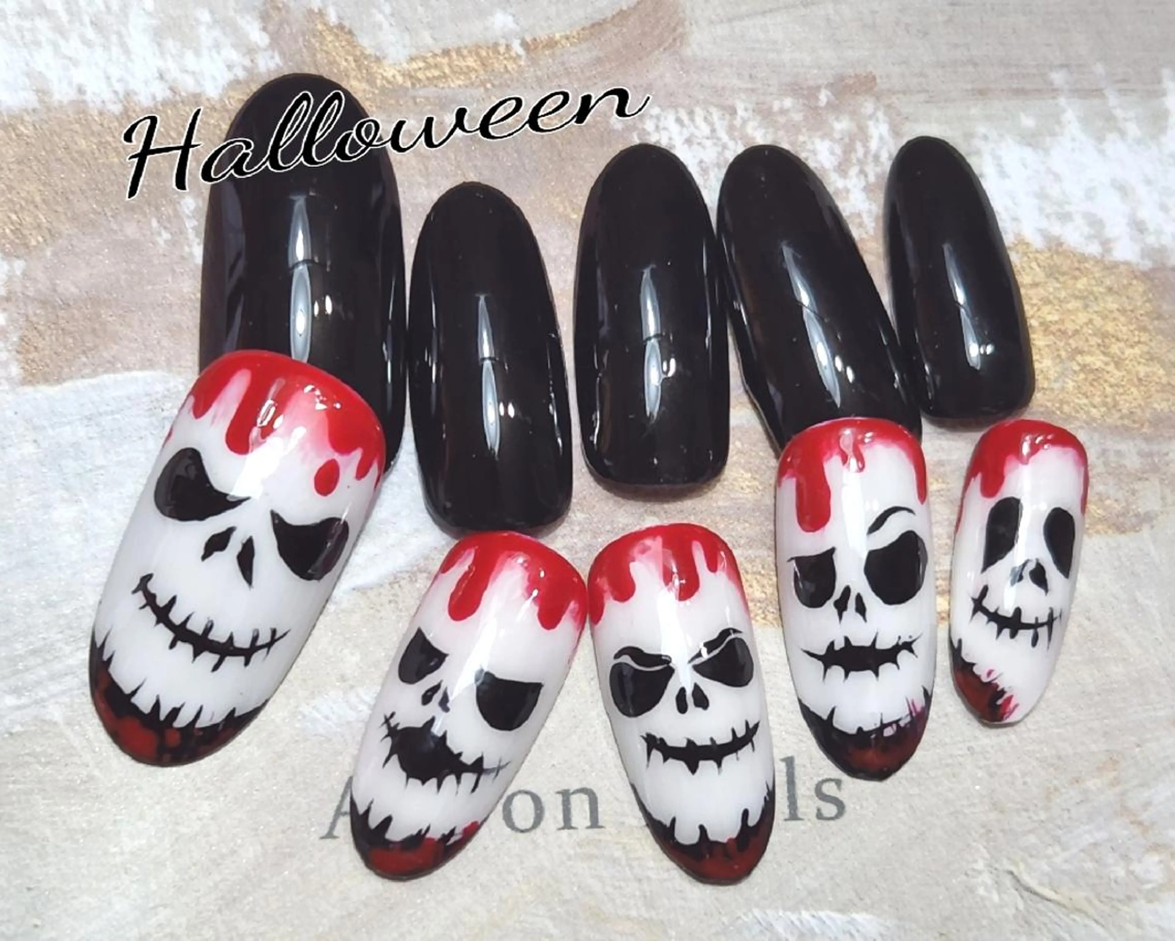 ネイル ハロウィン ハンドネイル   BENNIEのネイルデザイン