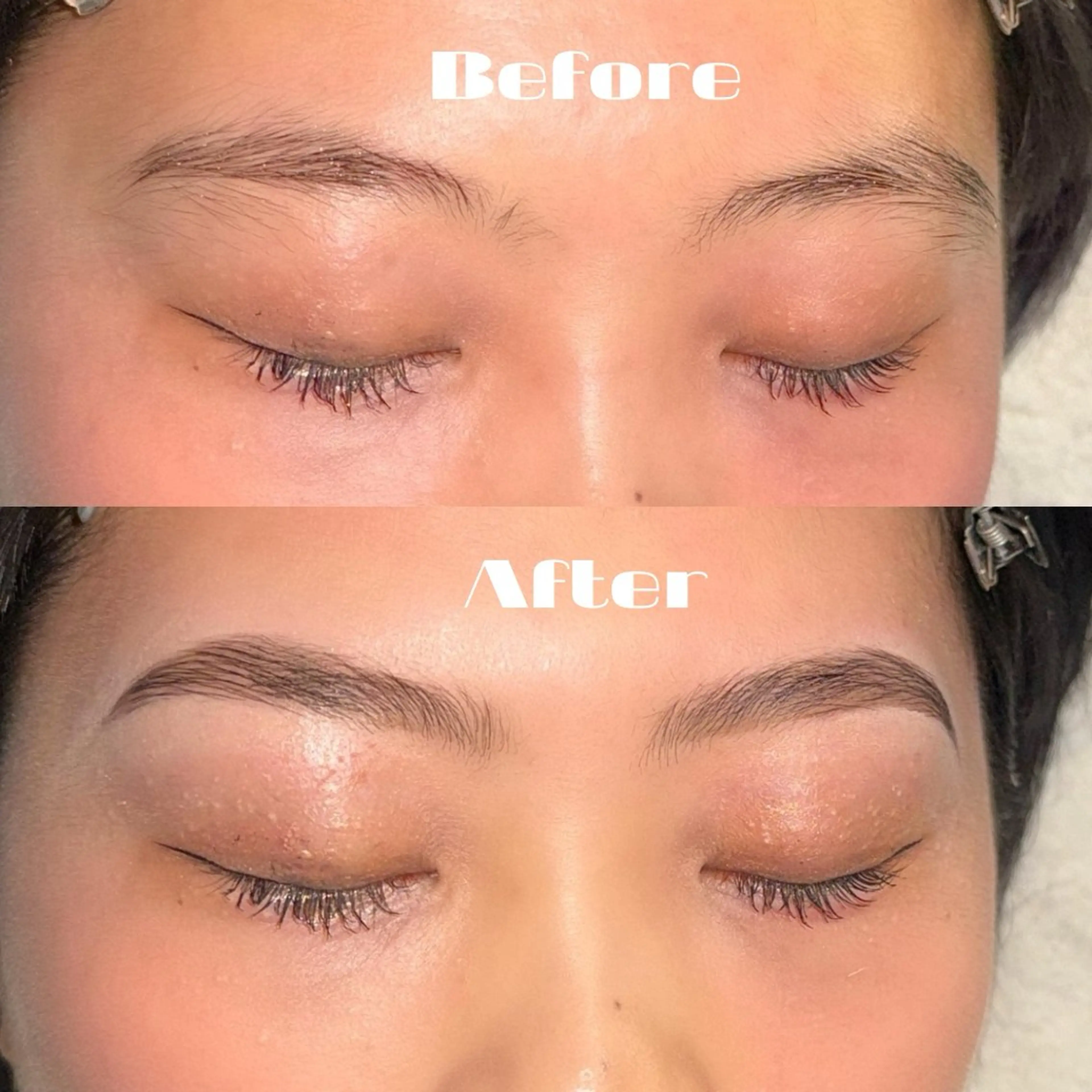 アイブロウ 眉毛ワックス脱毛 ワックス脱毛 その他(アイブロウ) Lune’a BEAUTY TOKYO所属・Mizuliネイル 眉毛メイクのサロンのネイルデザイン