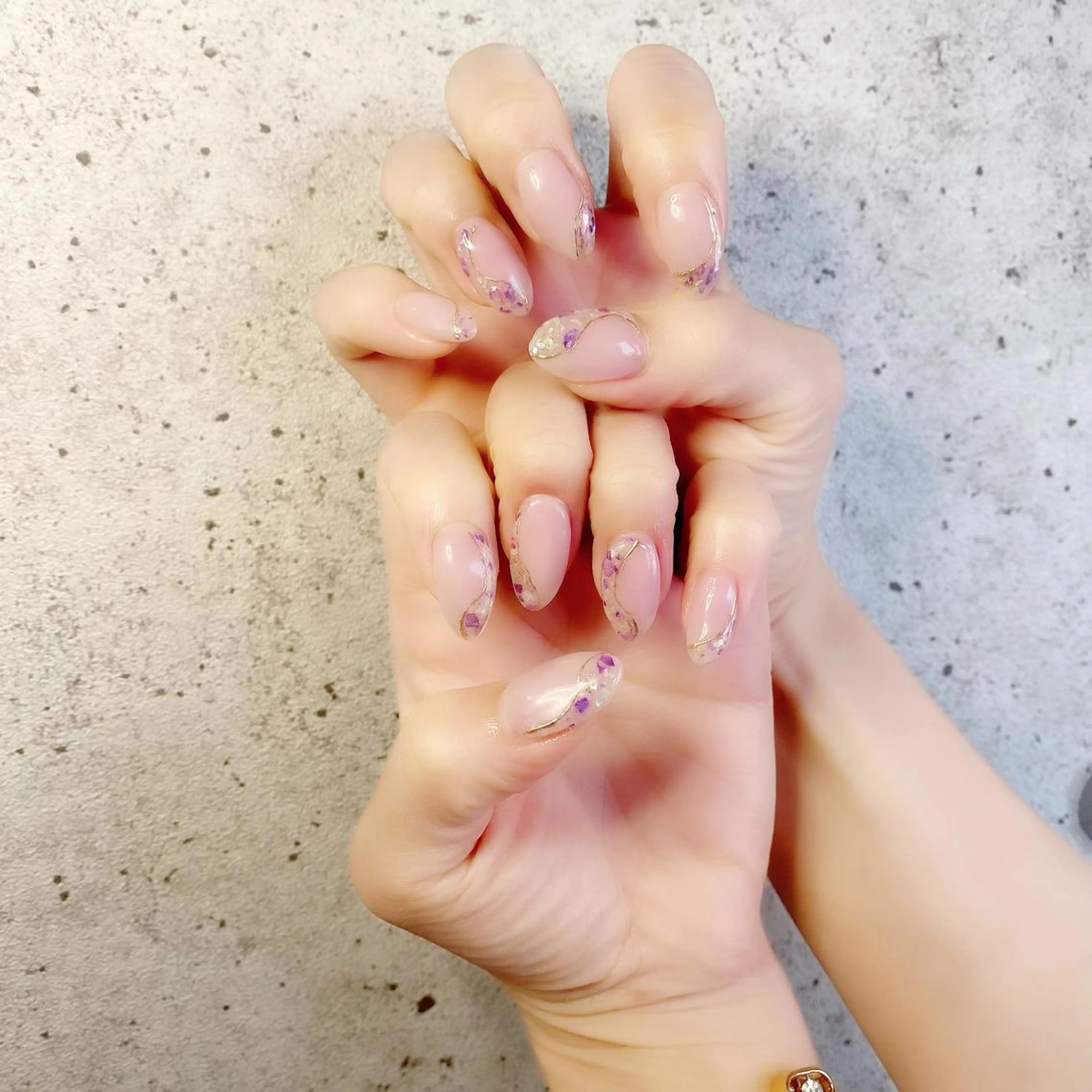 セミロング カラー パーマ ヘアアレンジ メンズ キッズ ネイル マツエク・マツパ アイブロウ アートネイル フットネイル ぷっくりネイル 夏ネイル ハンドネイル Salon Ｋのネイルデザイン