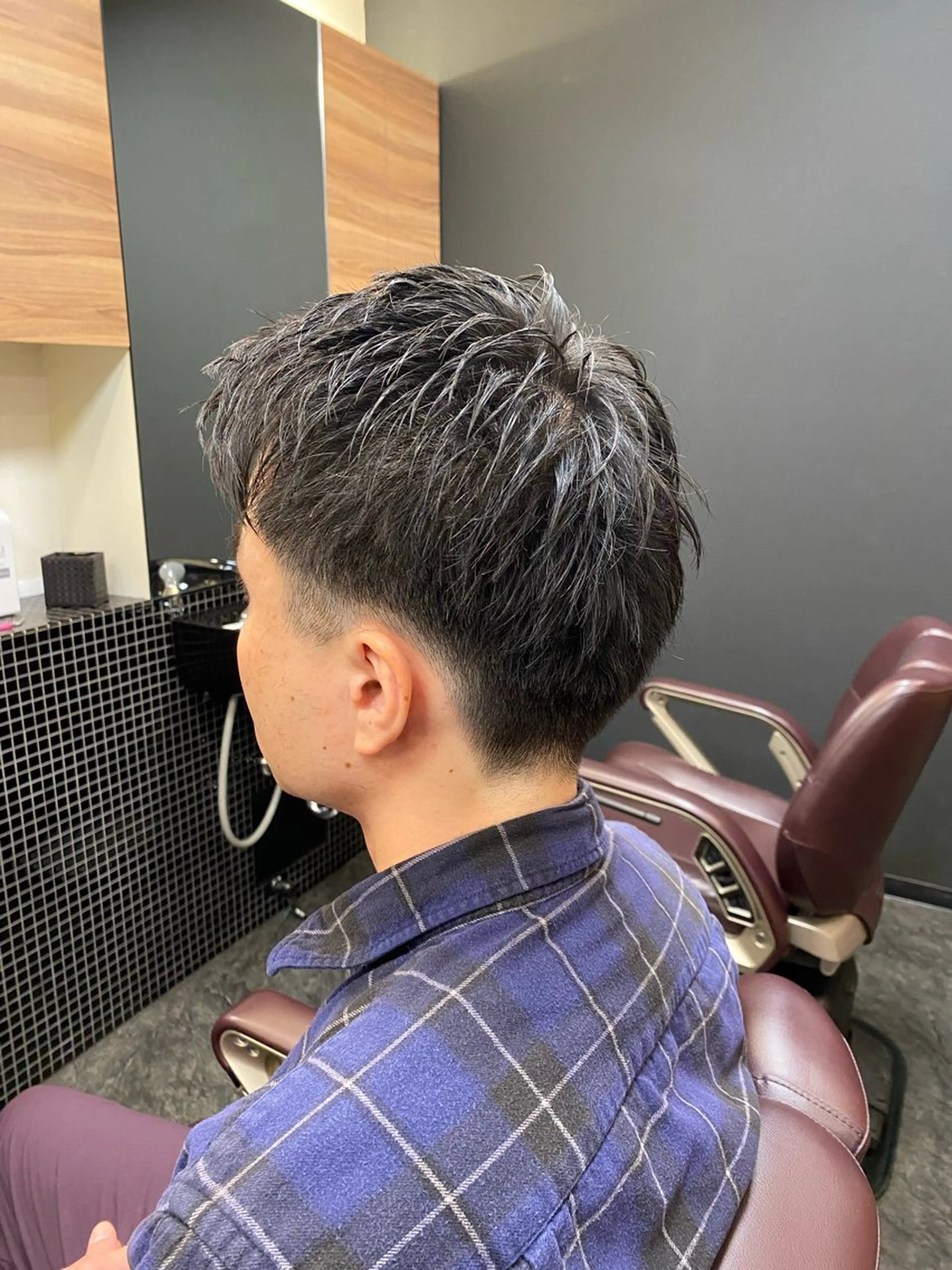 ショート メンズ メンズカット０円 モデル募集野田阪神のヘアスタイル