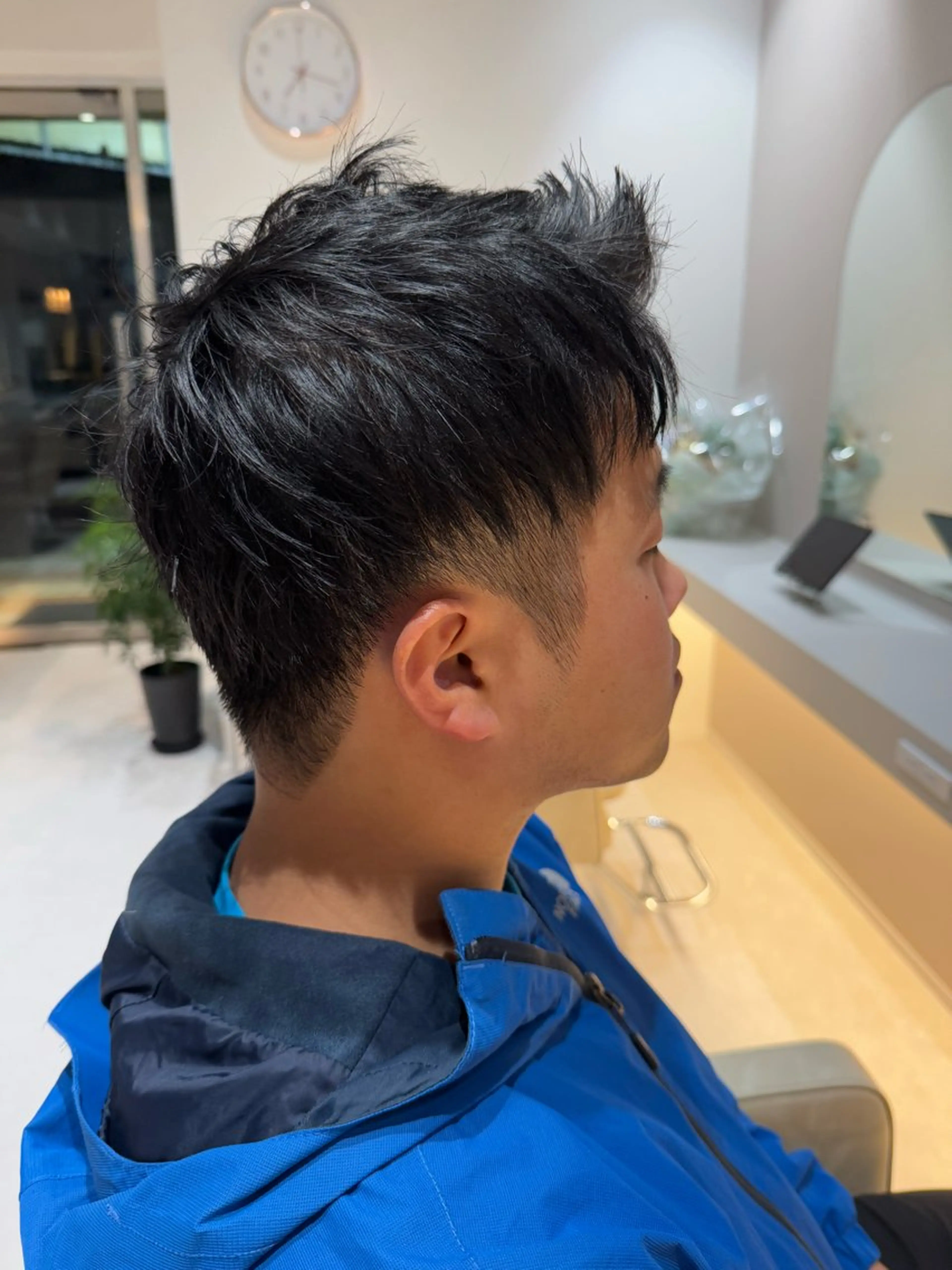 メンズ SUZUNE 🐣カットモデルのヘアスタイル