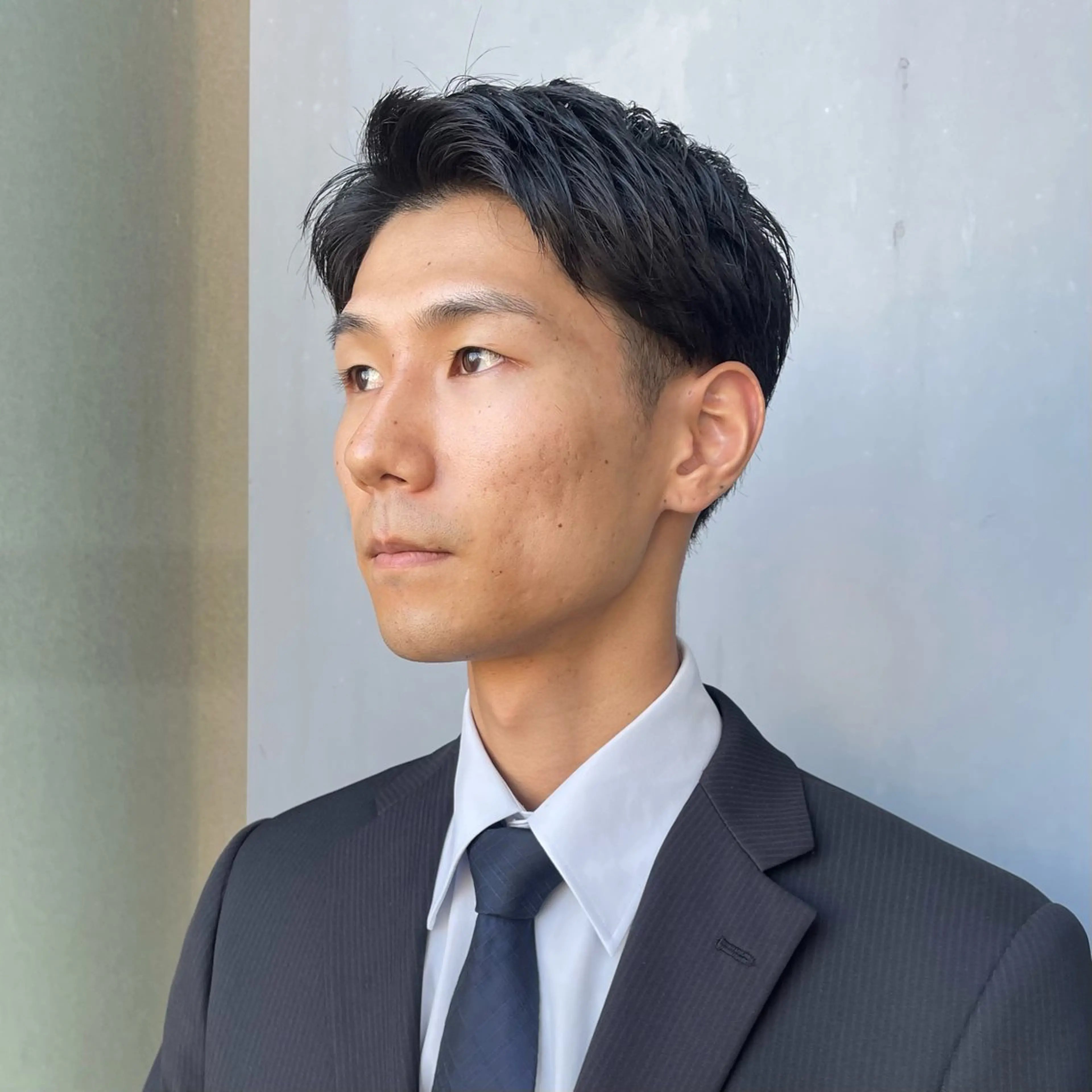 ショート メンズ ビジネス カット ⚾️横浜メンズカット 阿部龍馬🍺🍔のヘアスタイル