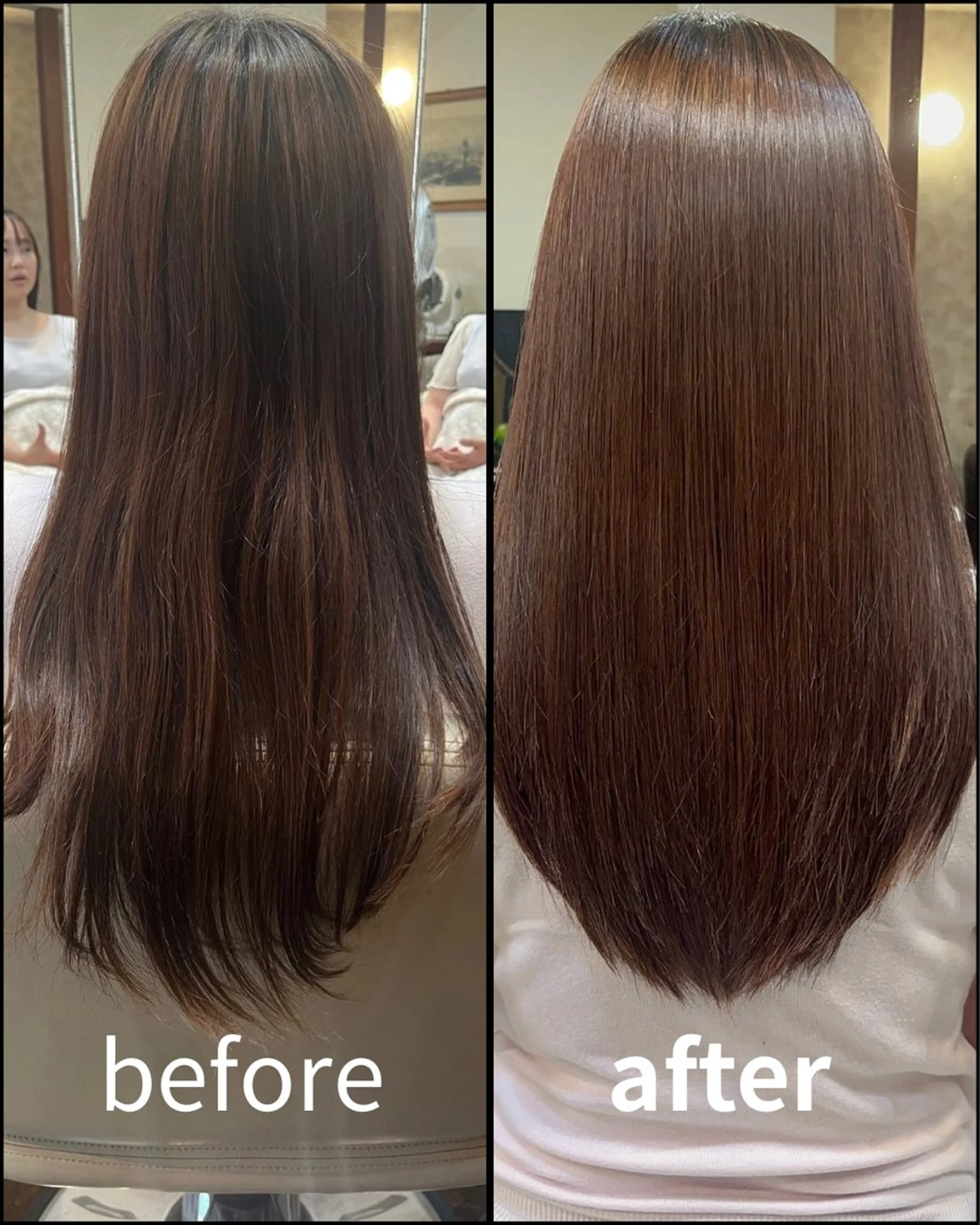 ロング カラー ケアカラー トリートメント Tiamat所属・髪質改善・美髪矯正 福村佳祐のヘアスタイル