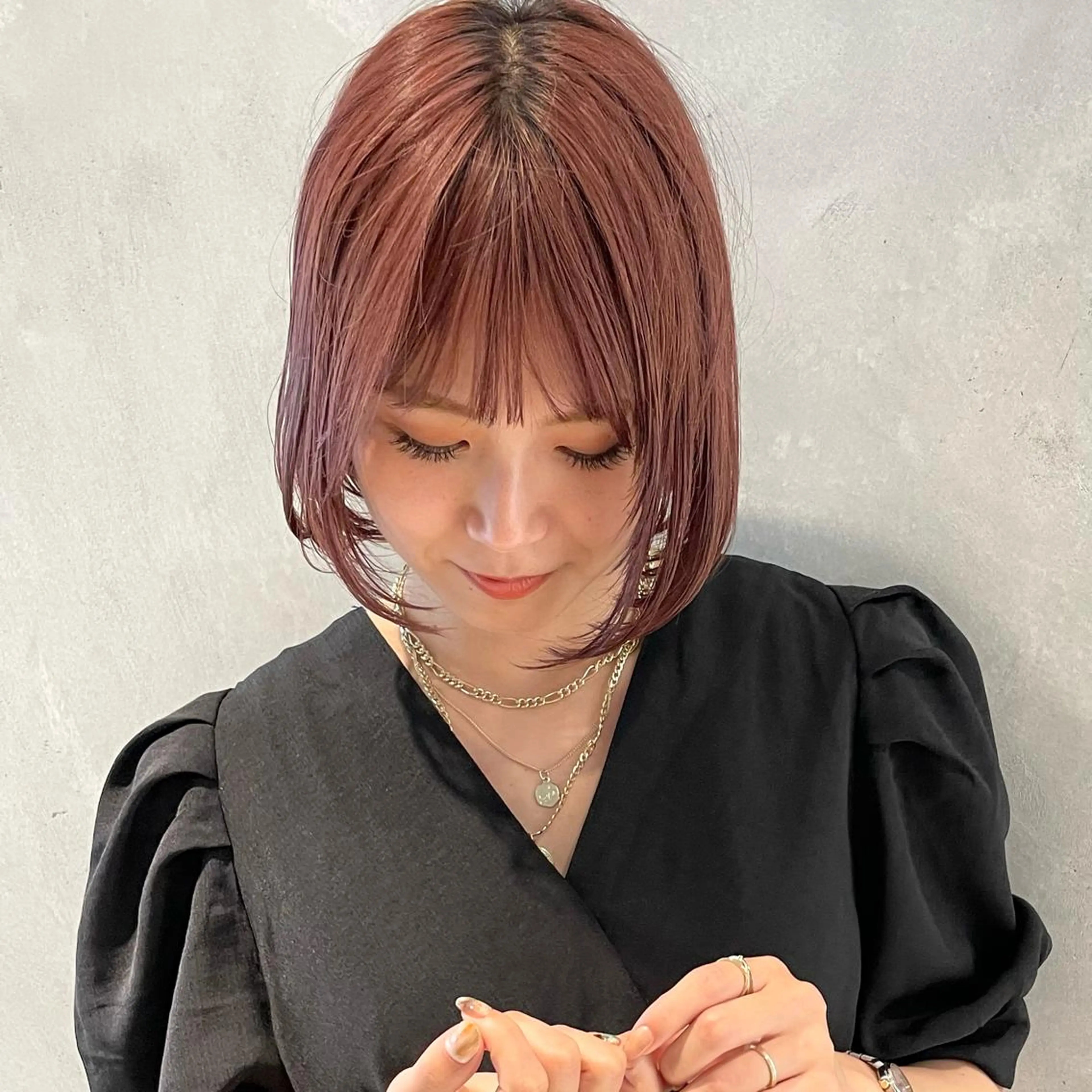 ショート カット ヘアカラー 小濱 拓也のヘアスタイル