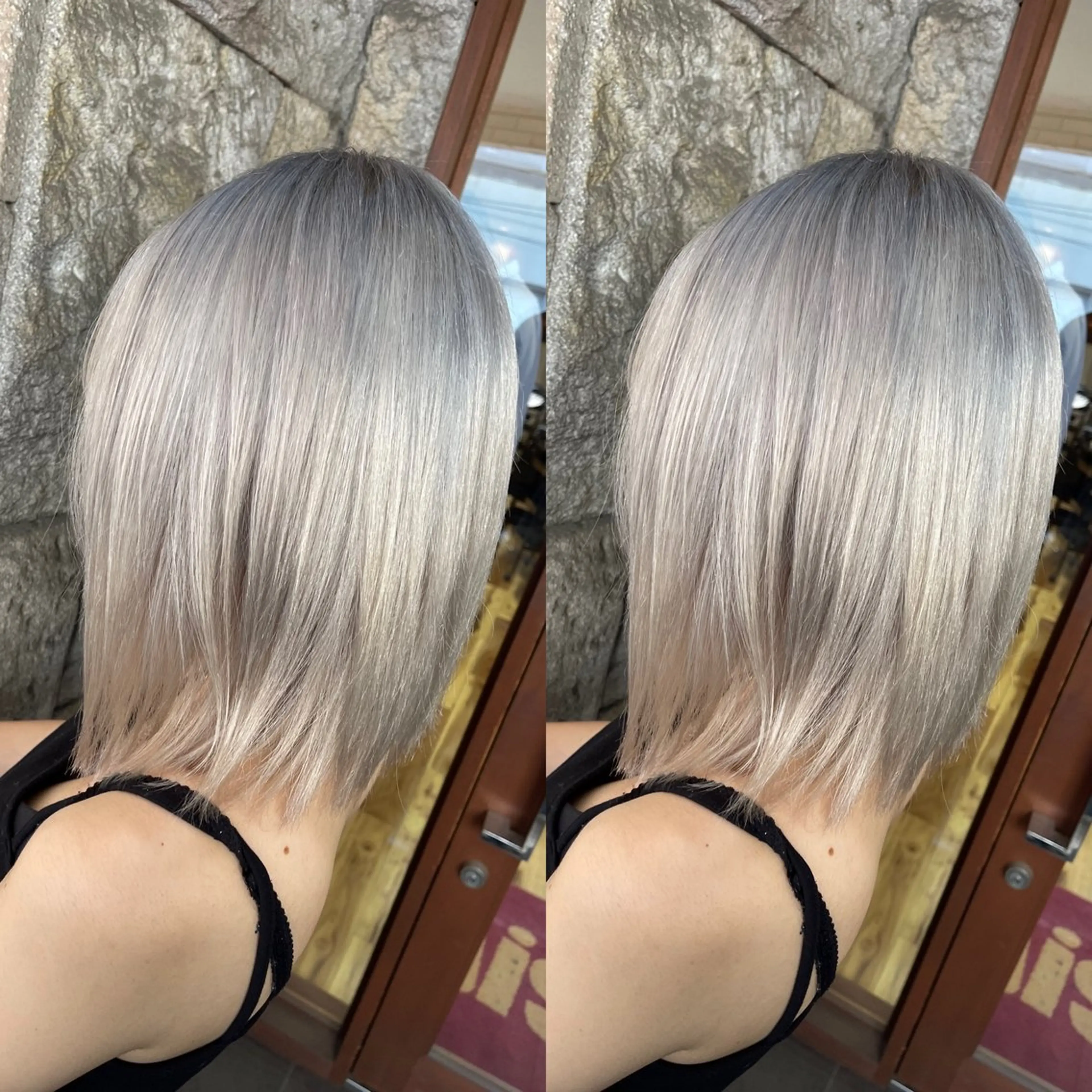 ショート カラー ブリーチ ケアブリーチ デザインカラー イヤリングカラー ハイトーンカラー カット ヘアカラー トリートメント オージュアソムリエ DAIKI⭐️のヘアスタイル