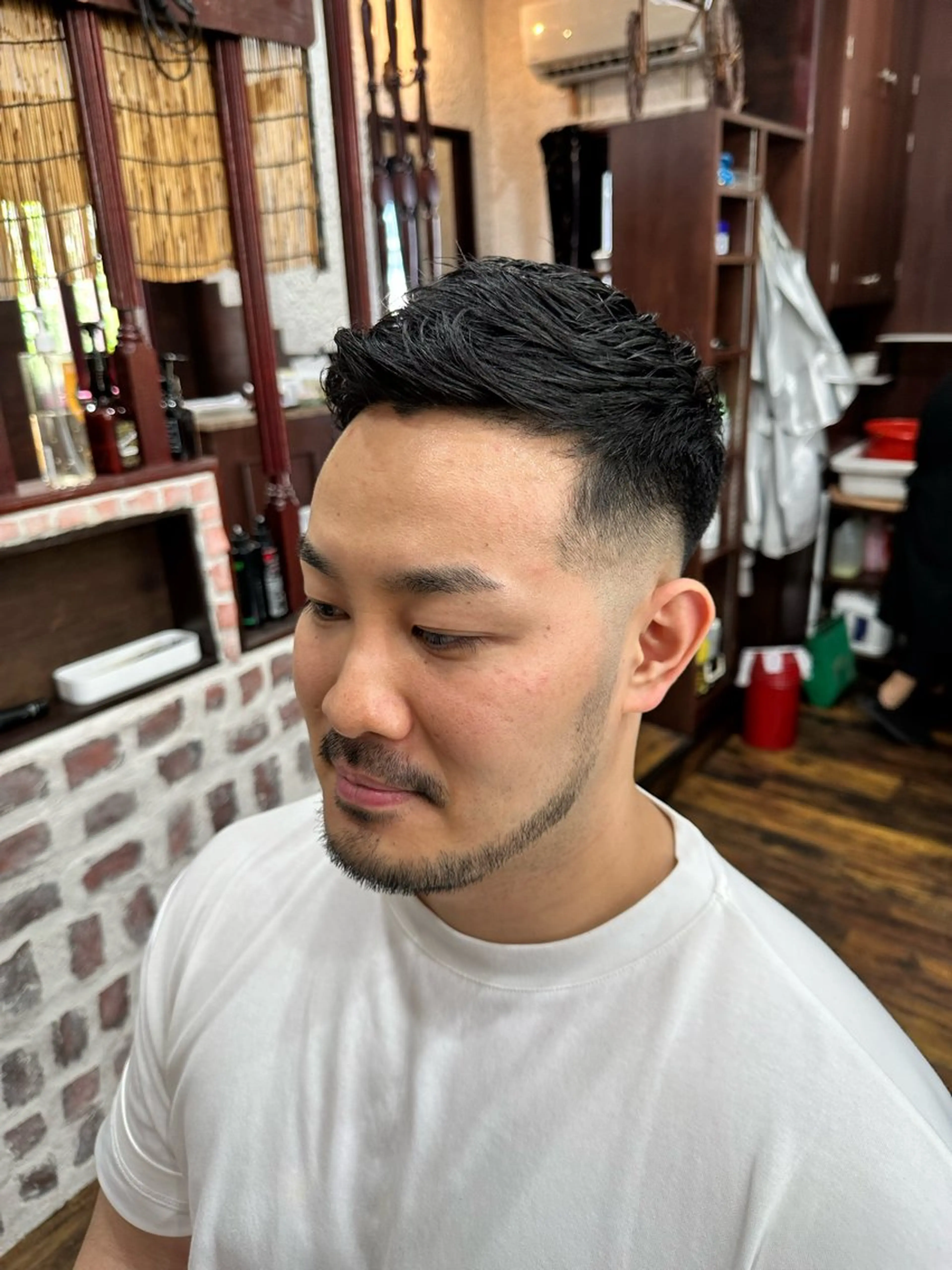 メンズ フェードカット スキンフェード カット 💈ヤハギ カズキ　barberのヘアスタイル