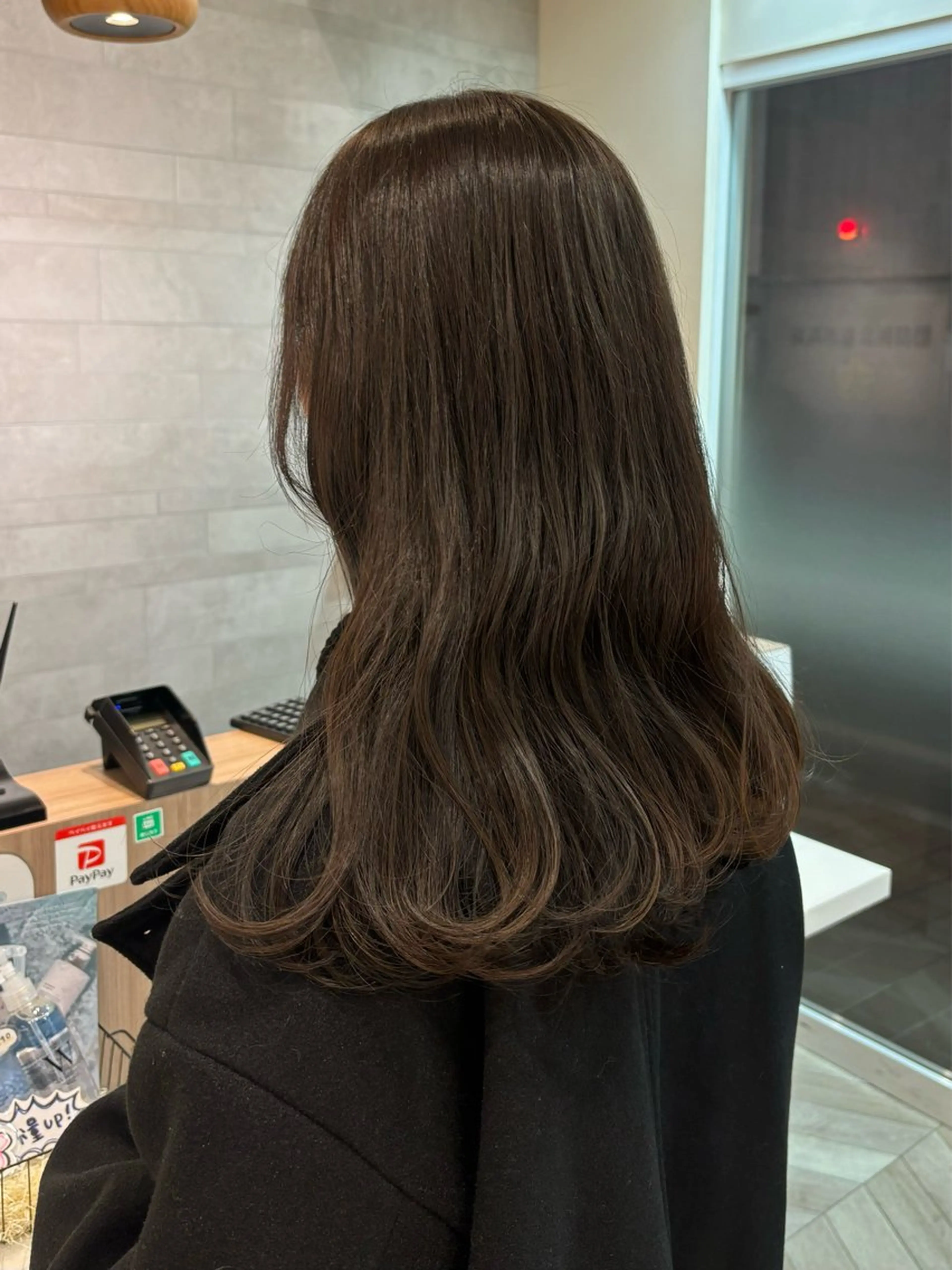 🌱前髪カット＋透明感カラーの写真