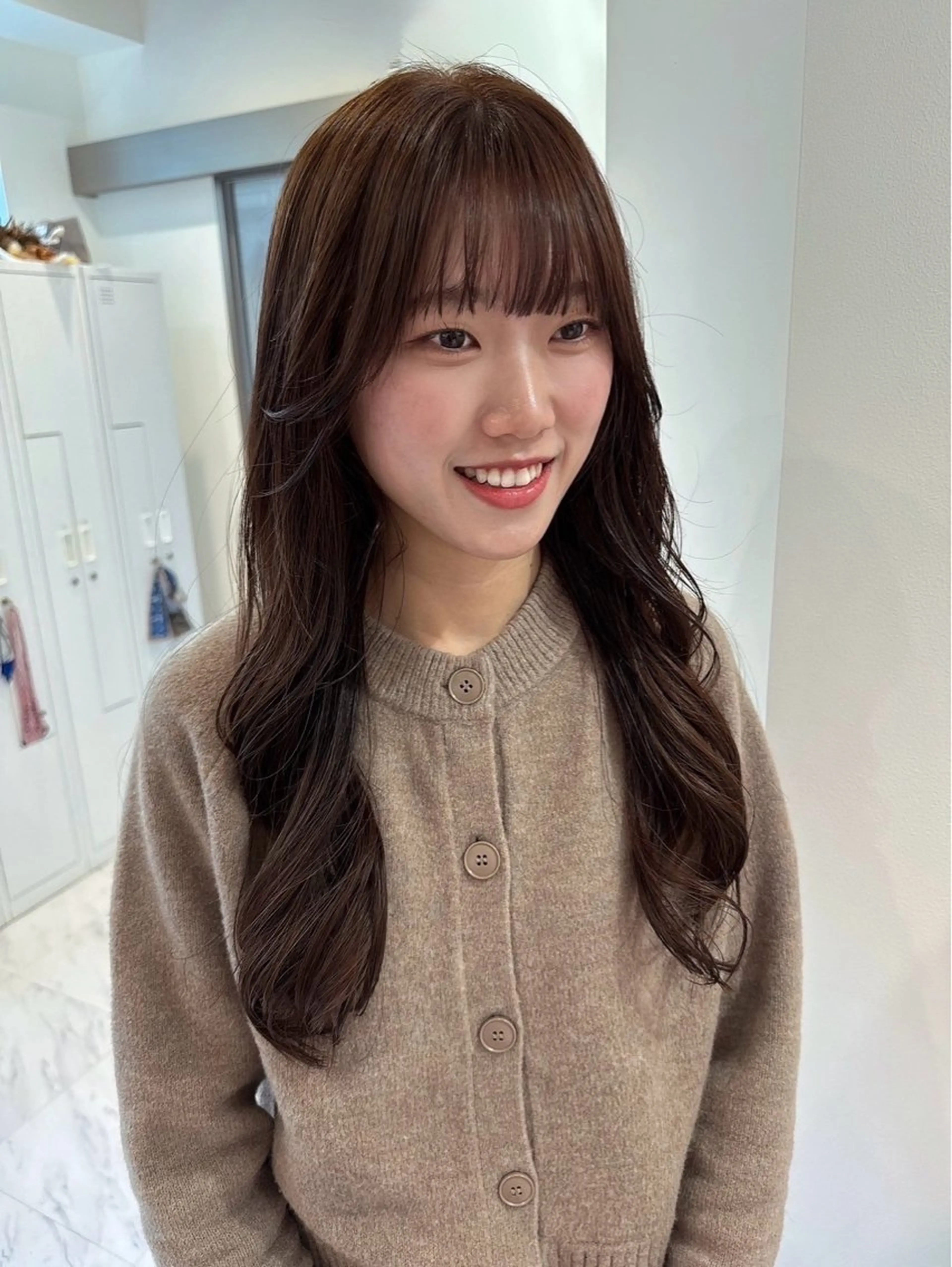 ロング カラー 透明感カラー トリートメント カット ヘアカラー 🌺KYOKA/ レイヤーカットのヘアスタイル