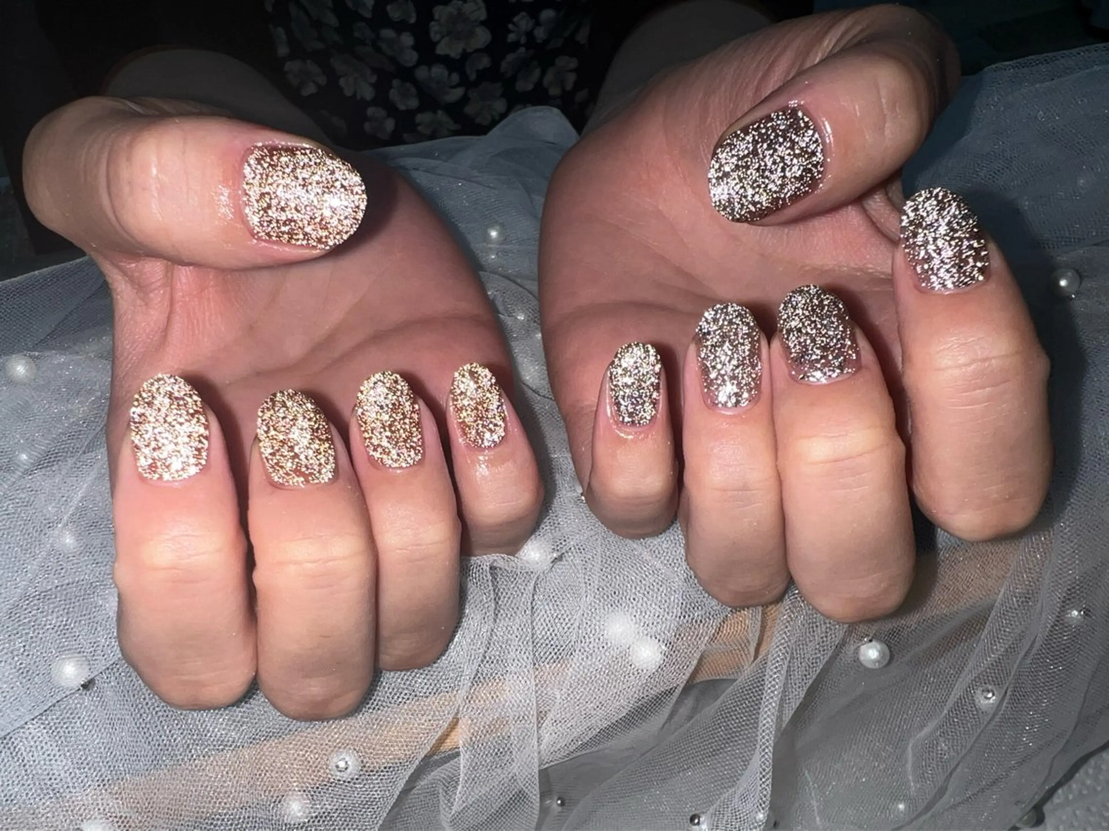 ネイル フラッシュネイル ラメ(グリッター) ハンドネイル Nail NaNaのネイルデザイン