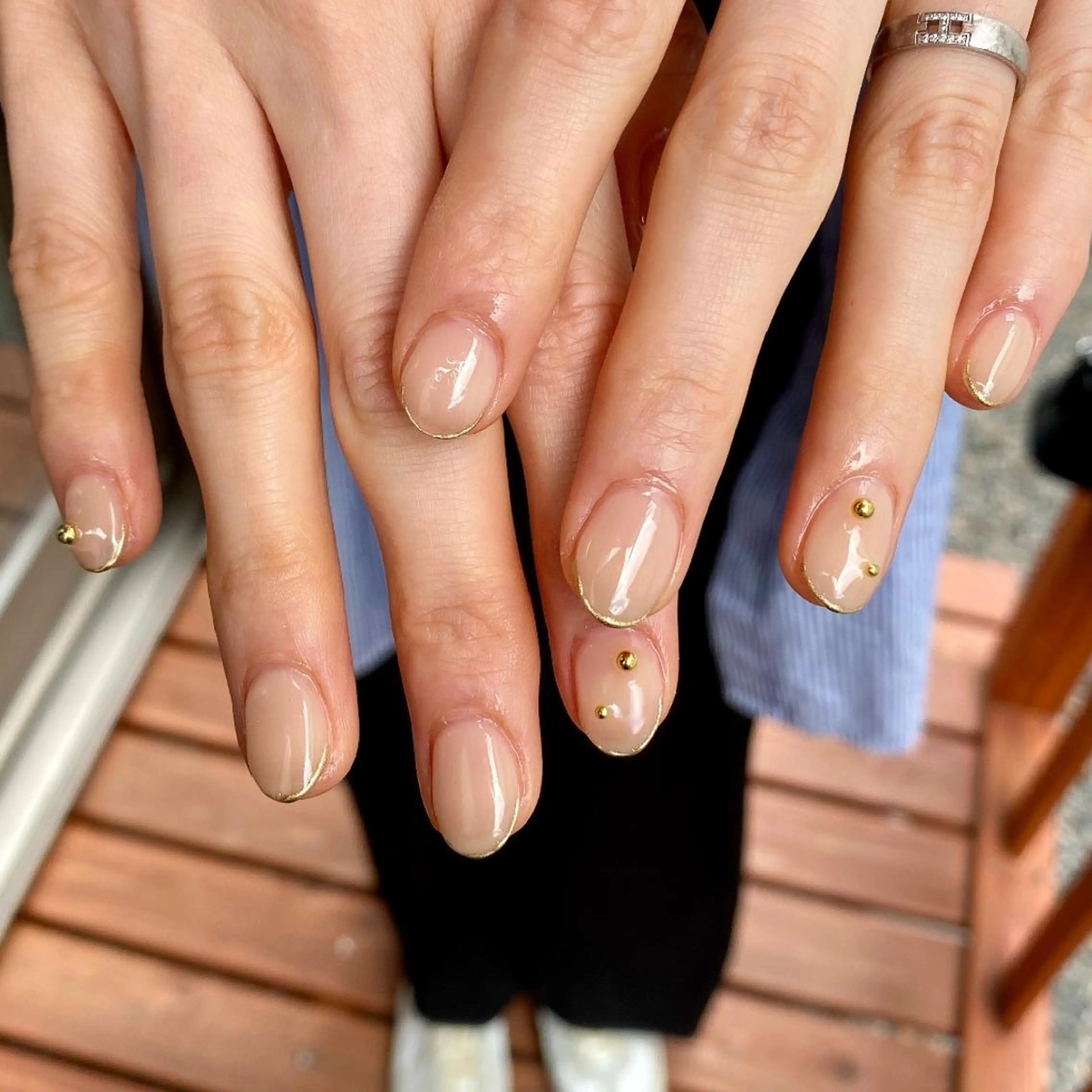 ネイル ミラーネイル ハンドネイル Miley nailのネイルデザイン