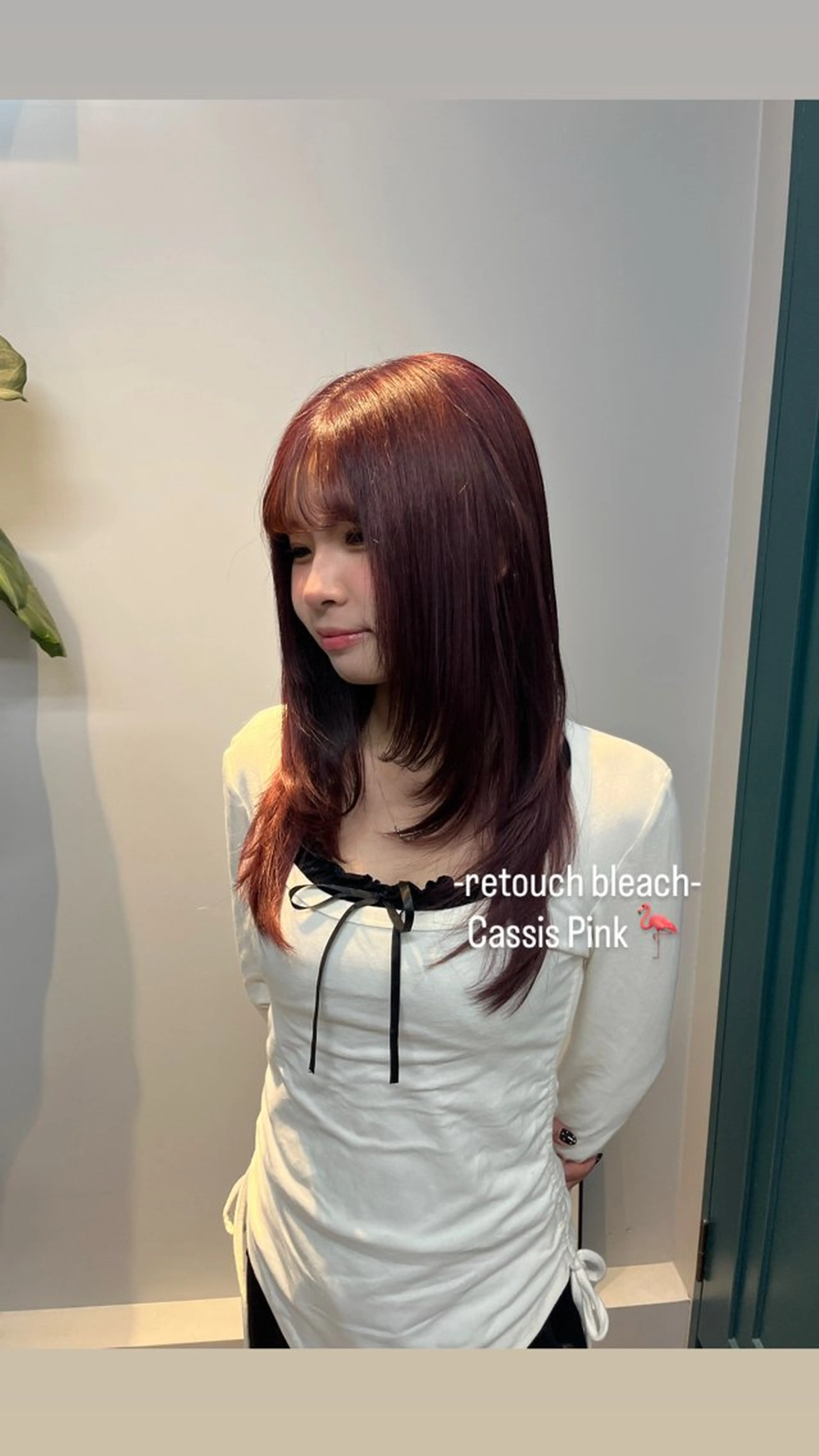 ロング カラー 石井聖愛/名古屋/ 伏見/カラーモデルのヘアスタイル