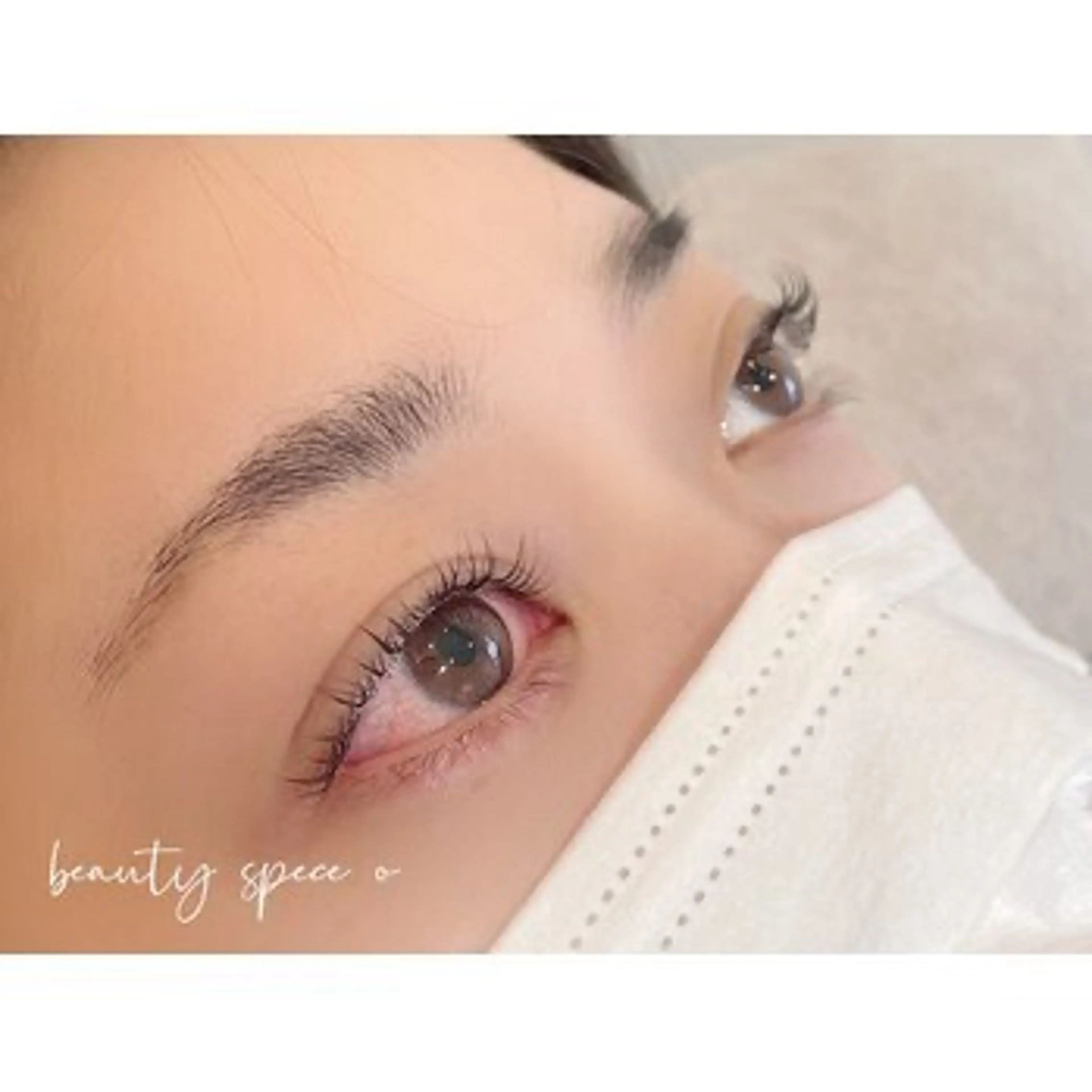 次世代ナチュラルまつげパーマ　　　　　　　　　　　　　　　　※お目元の写真をお撮りしても良い方の写真