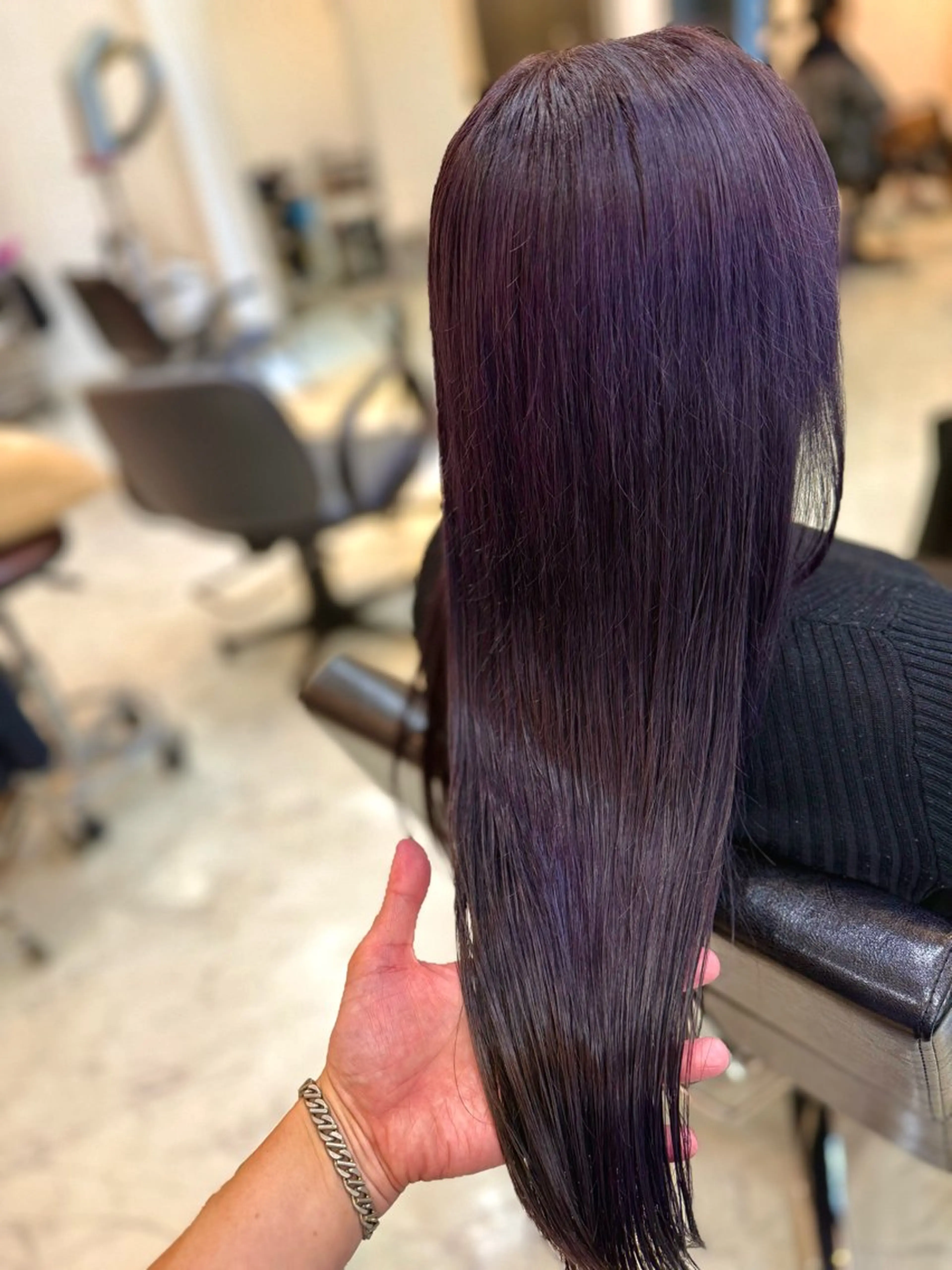 ロング ヘアカラー トリートメント ☆毎月先着15名まで ☆シバタユートのヘアスタイル