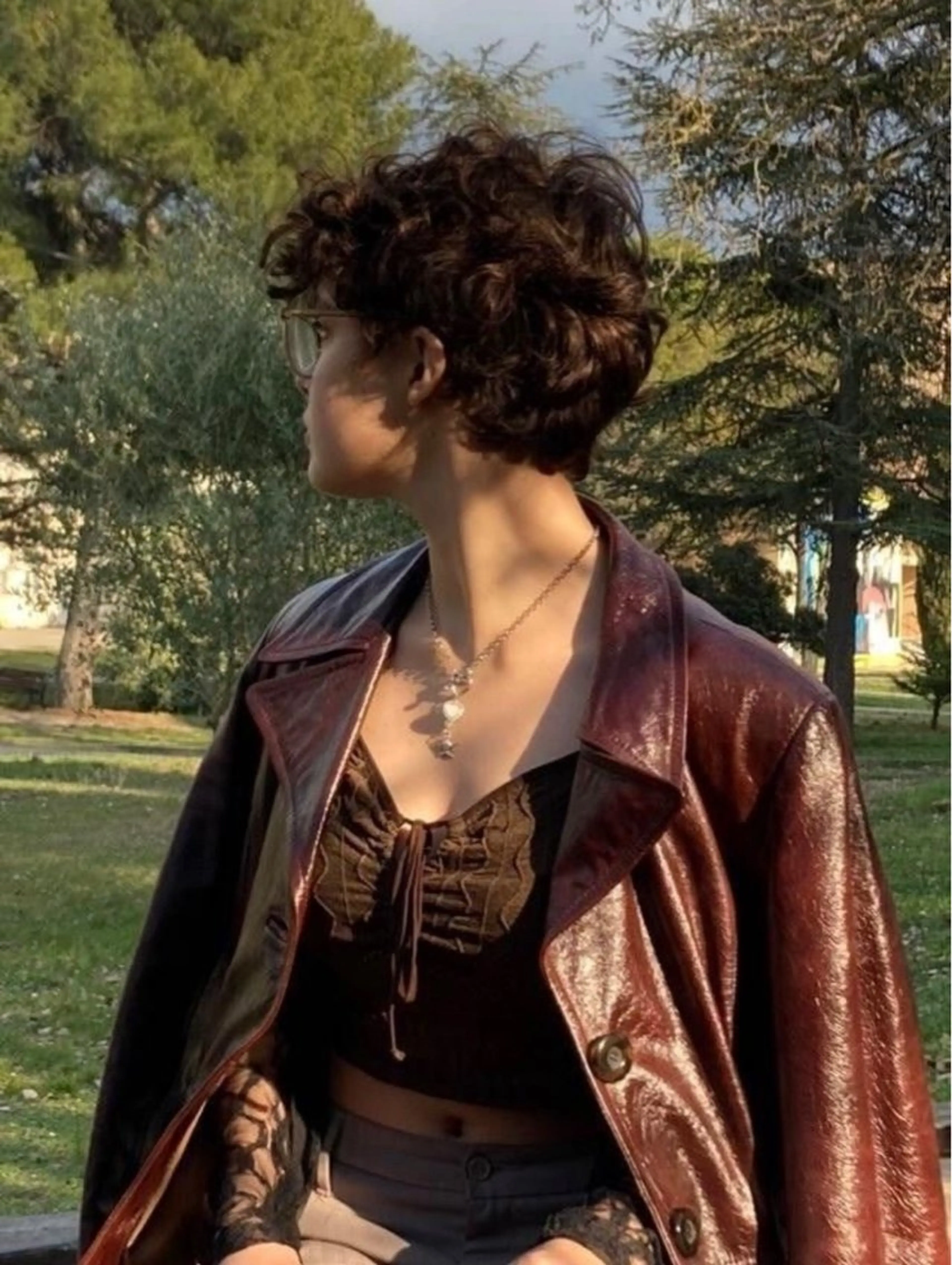 ショート パーマ 💎韓国ヘア/ 艶カラー💎souのヘアスタイル