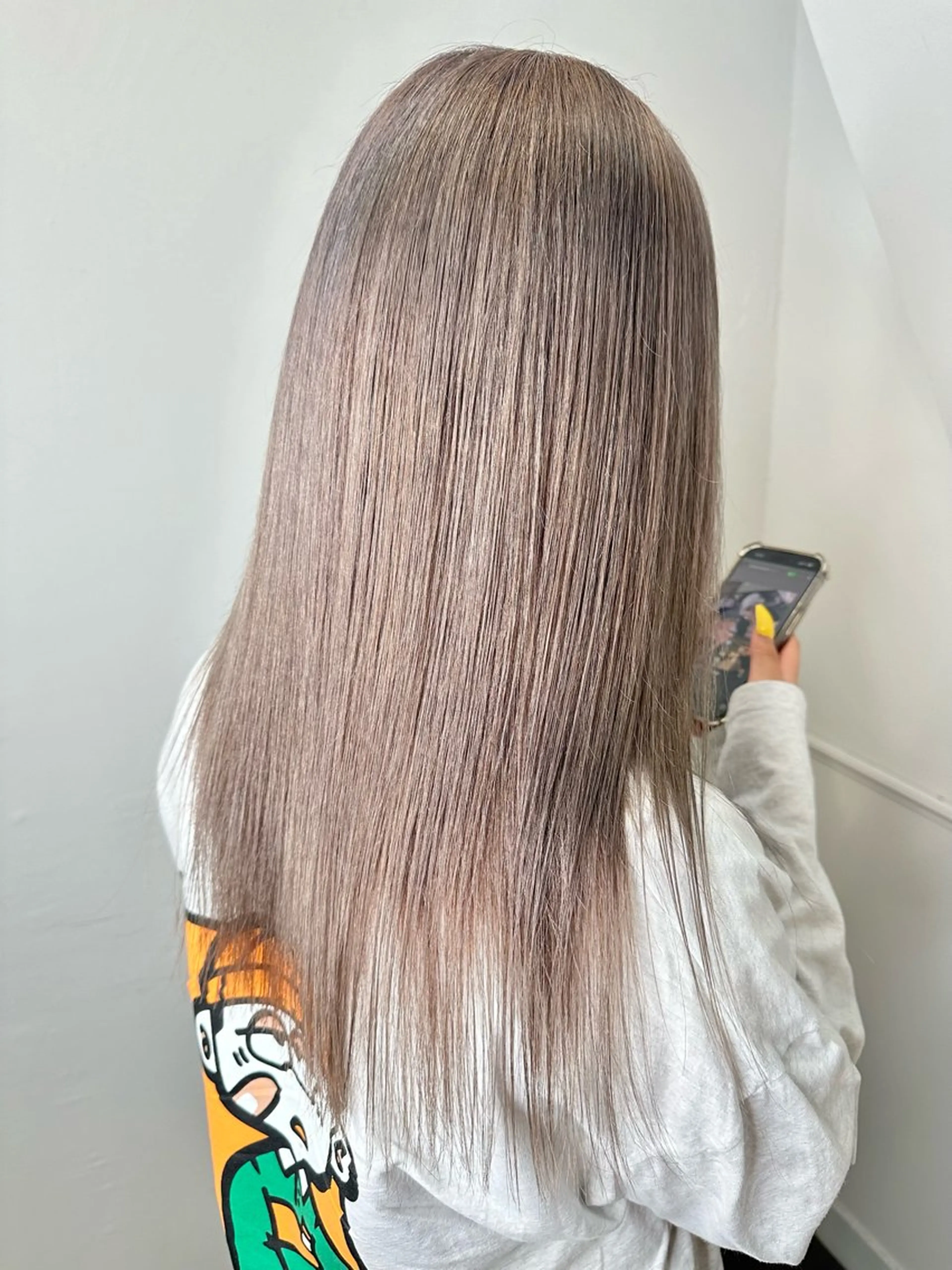 カラー ヘアカラー トリートメント 艶髪カラー/レイヤ ー支持No.1renのヘアスタイル