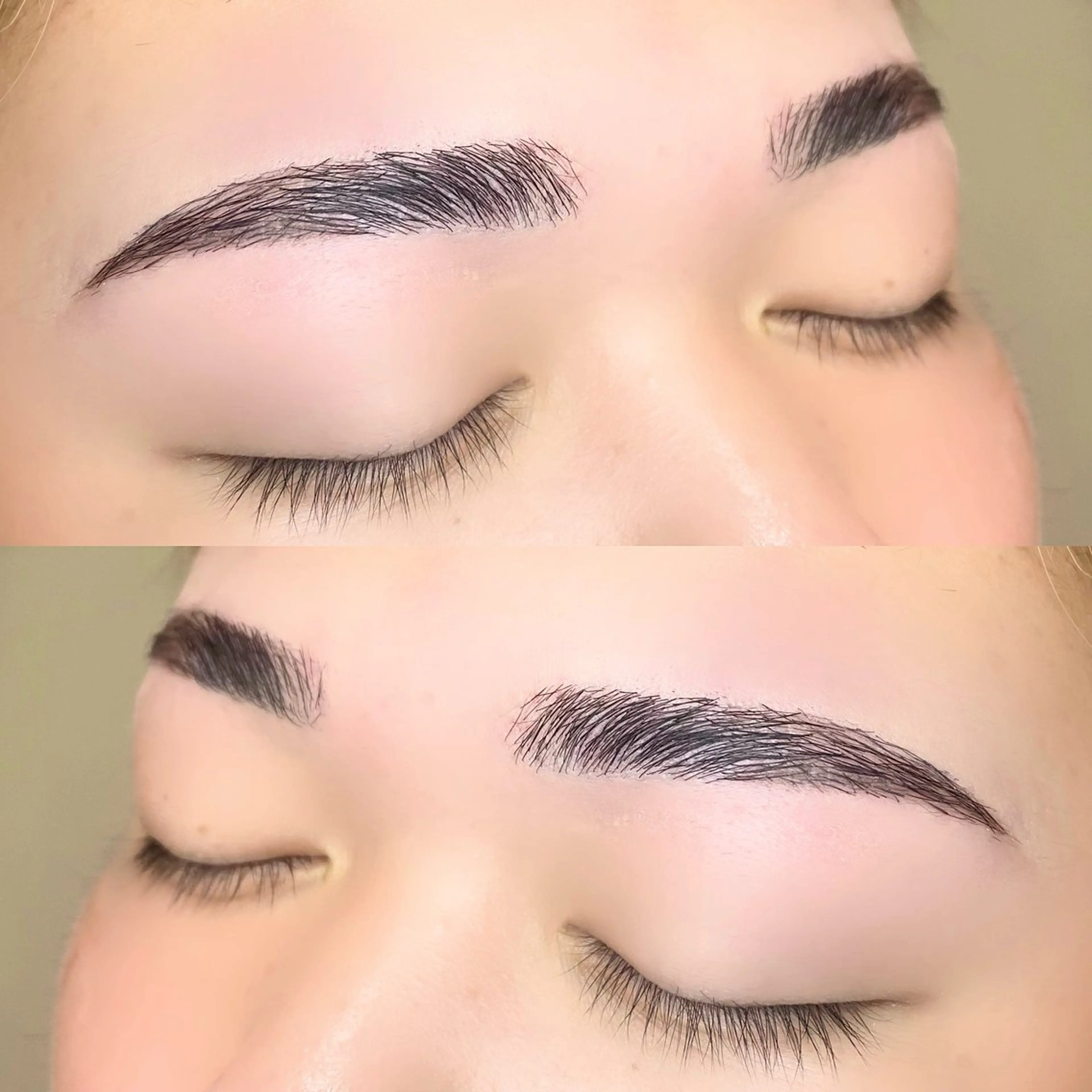 メンズ美眉アイブロウスタイリング🫧【眉wax /カット/毛量調節/メイク込み】の写真