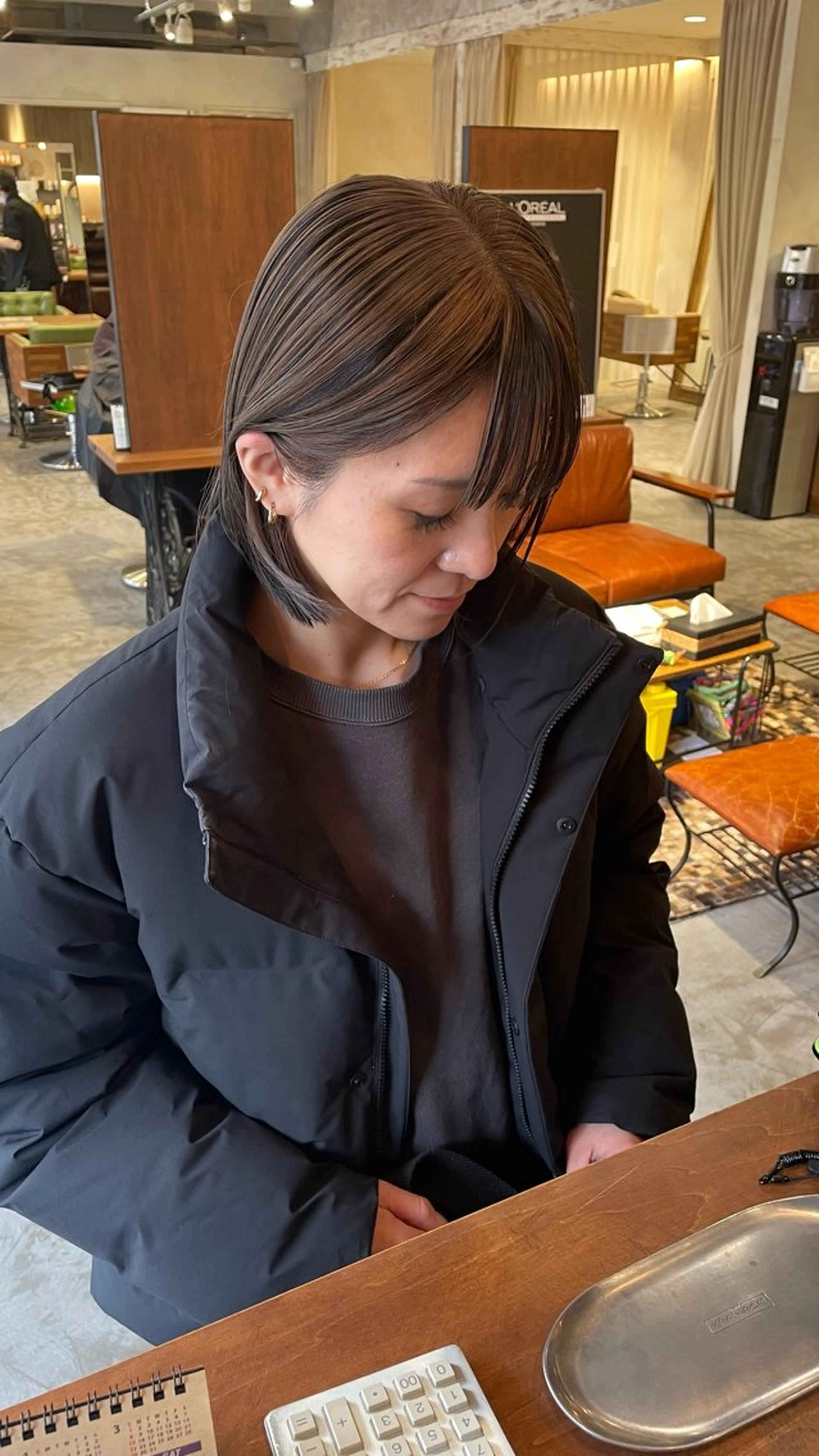 ショート カラー { door } Kawasakiのヘアスタイル