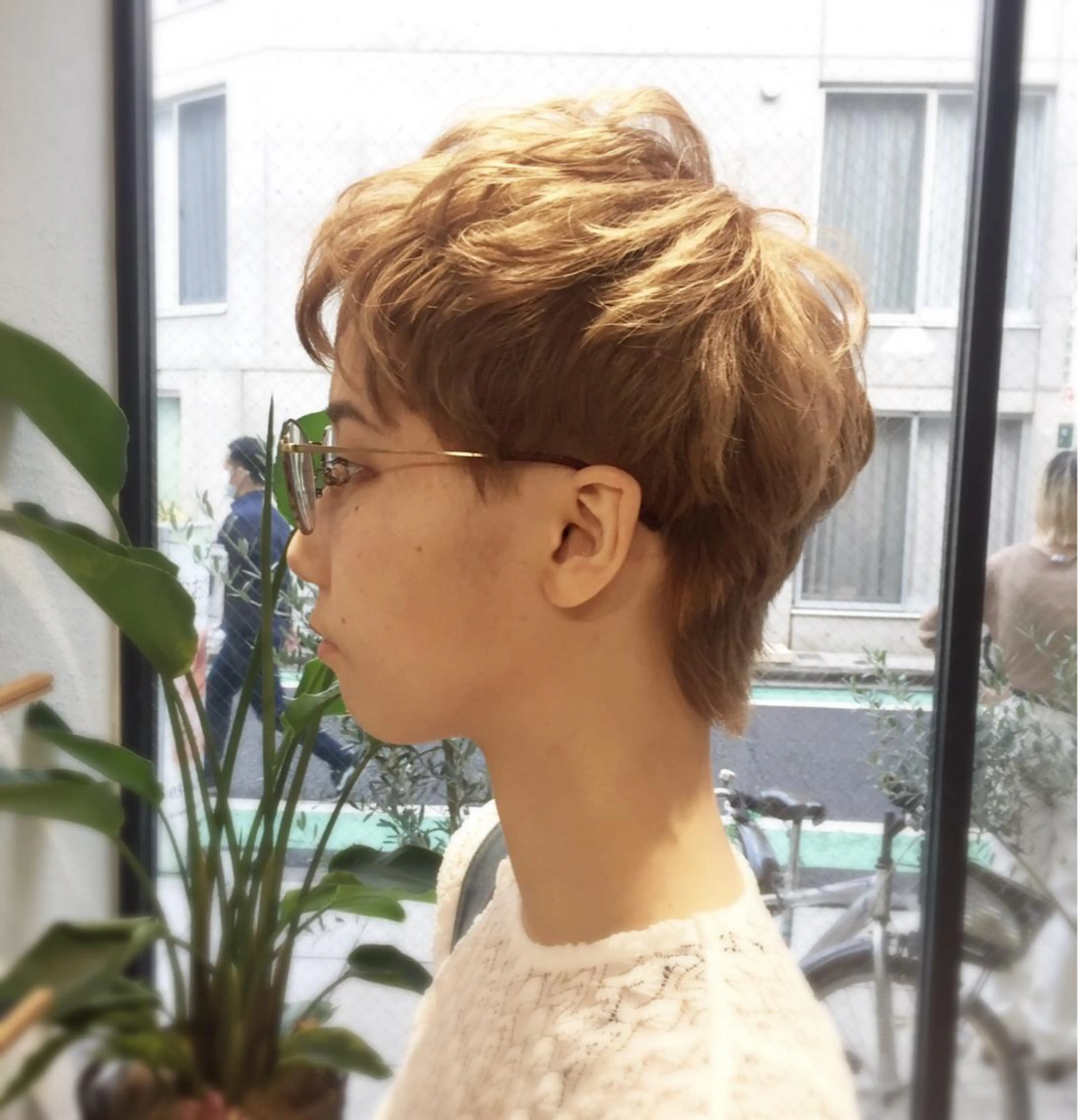 ショート Chlan岡本 坂本のヘアスタイル