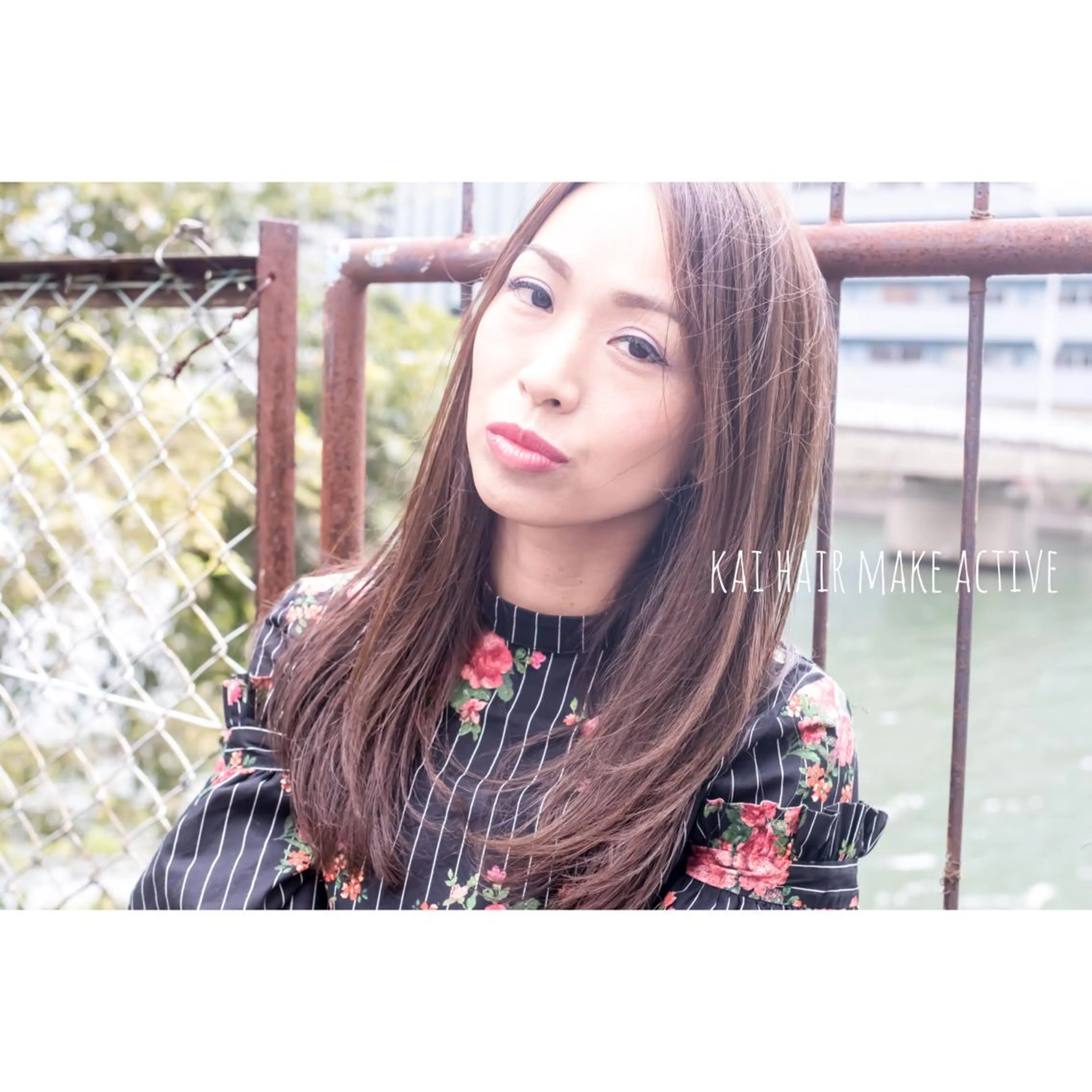 縮毛矯正L(肩より下)+外国人風イルミナカラー+「骨格に合わせた」カット+2ステップトリートメント+マイクロバブルの写真