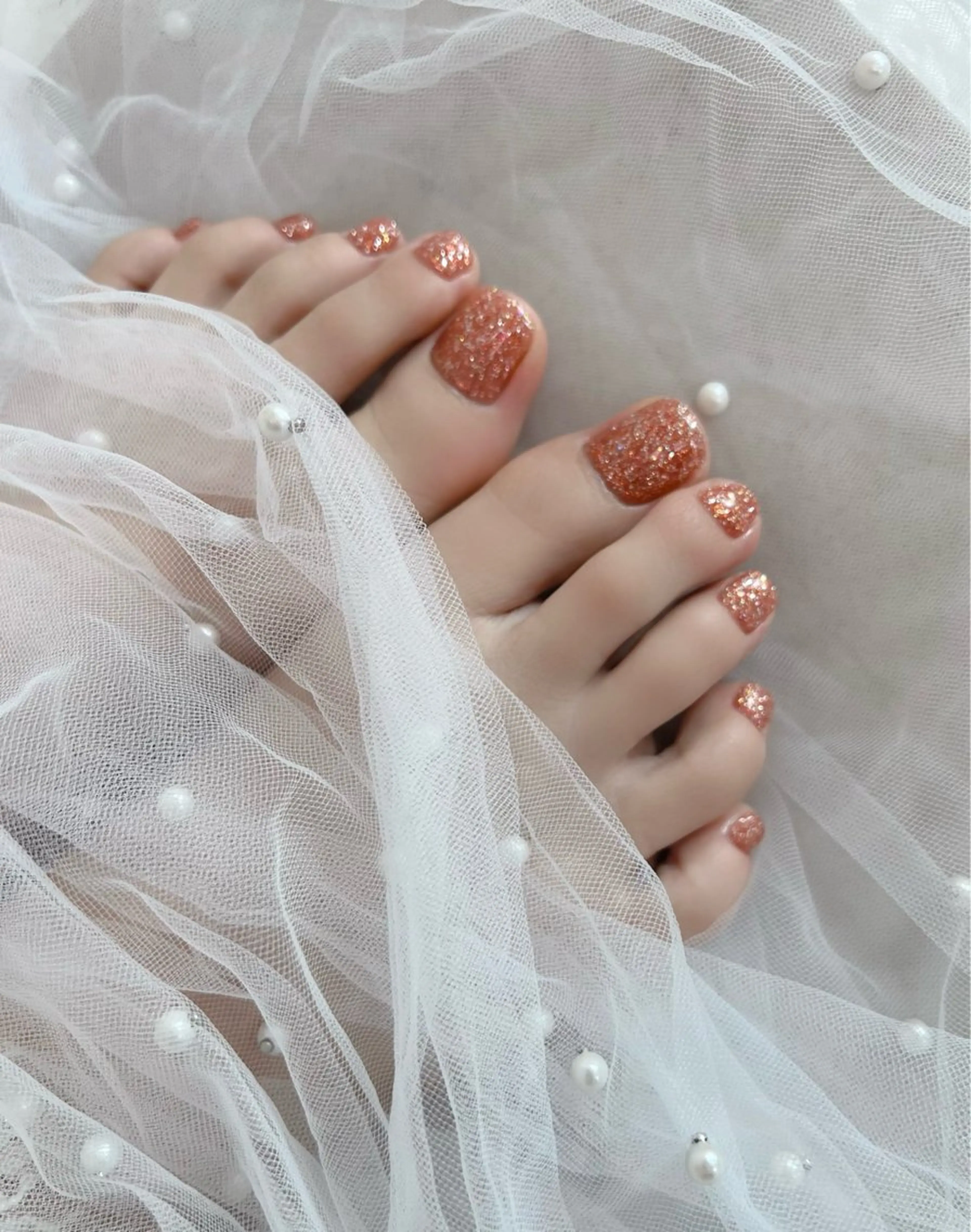 ネイル フットネイル ジェルネイル 韓国ネイル マグネットネイル シンプルネイル nail salon Lauleaのネイルデザイン