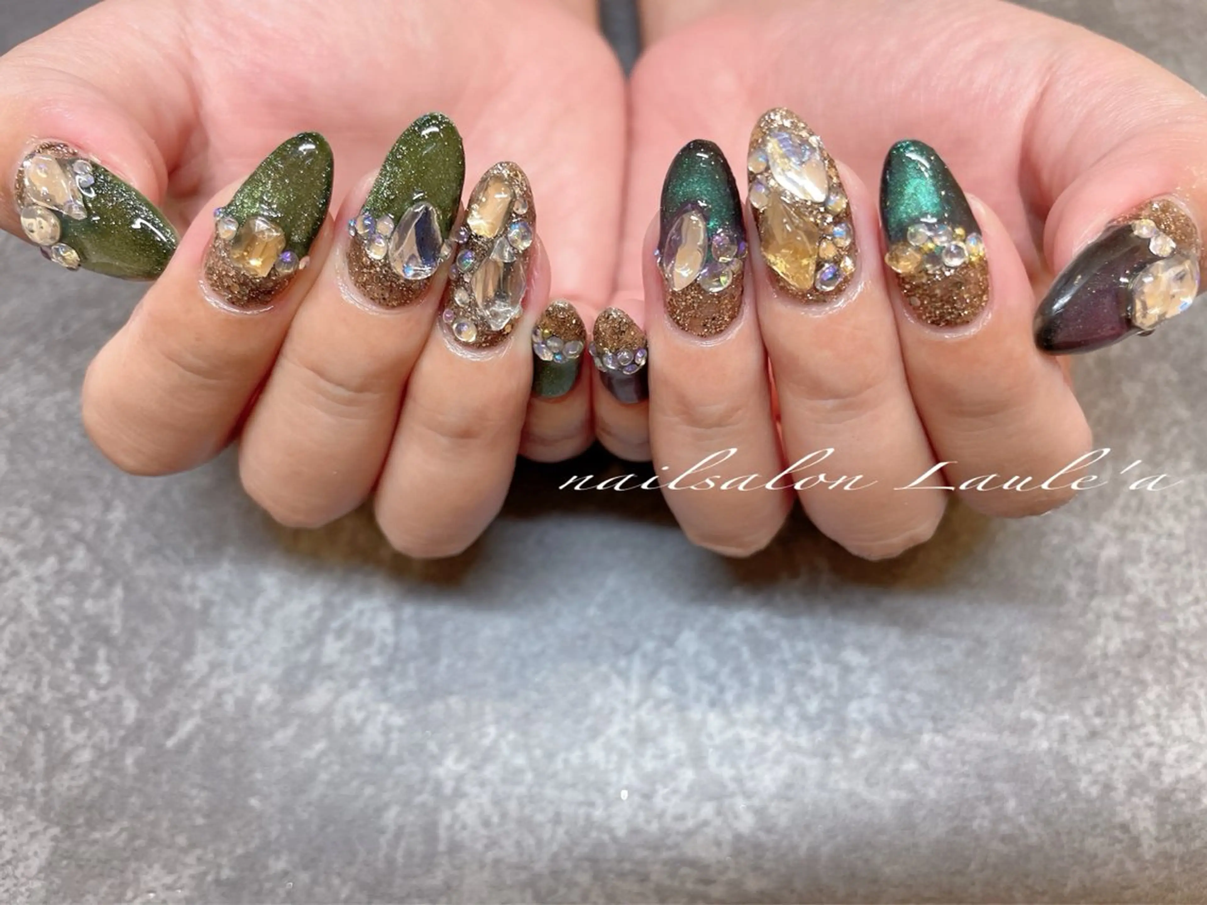 ネイル ハンドネイル nailsalon Laule'aのネイルデザイン