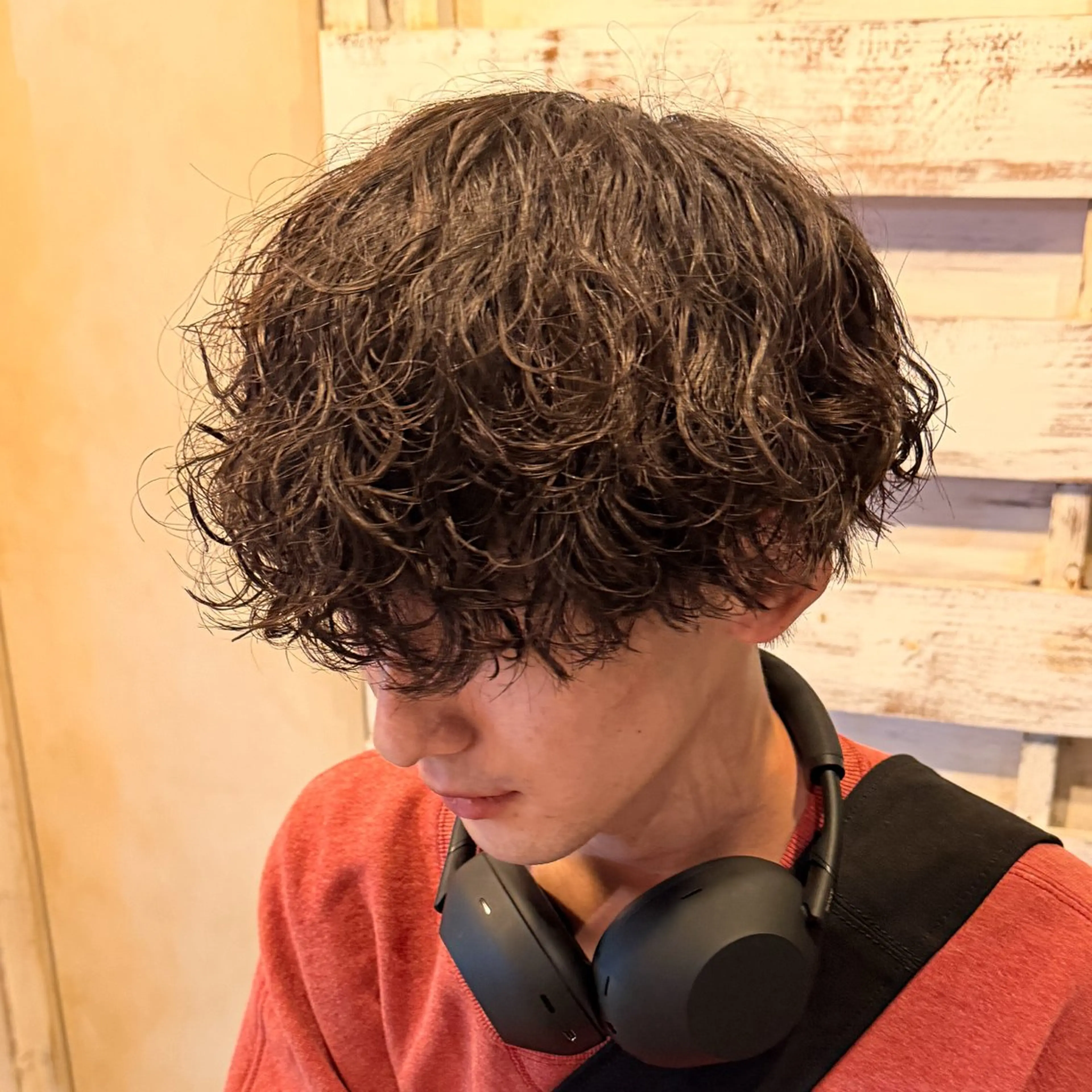 パーマ メンズ メンズパーマ GRANDEUR 佐塚のヘアスタイル