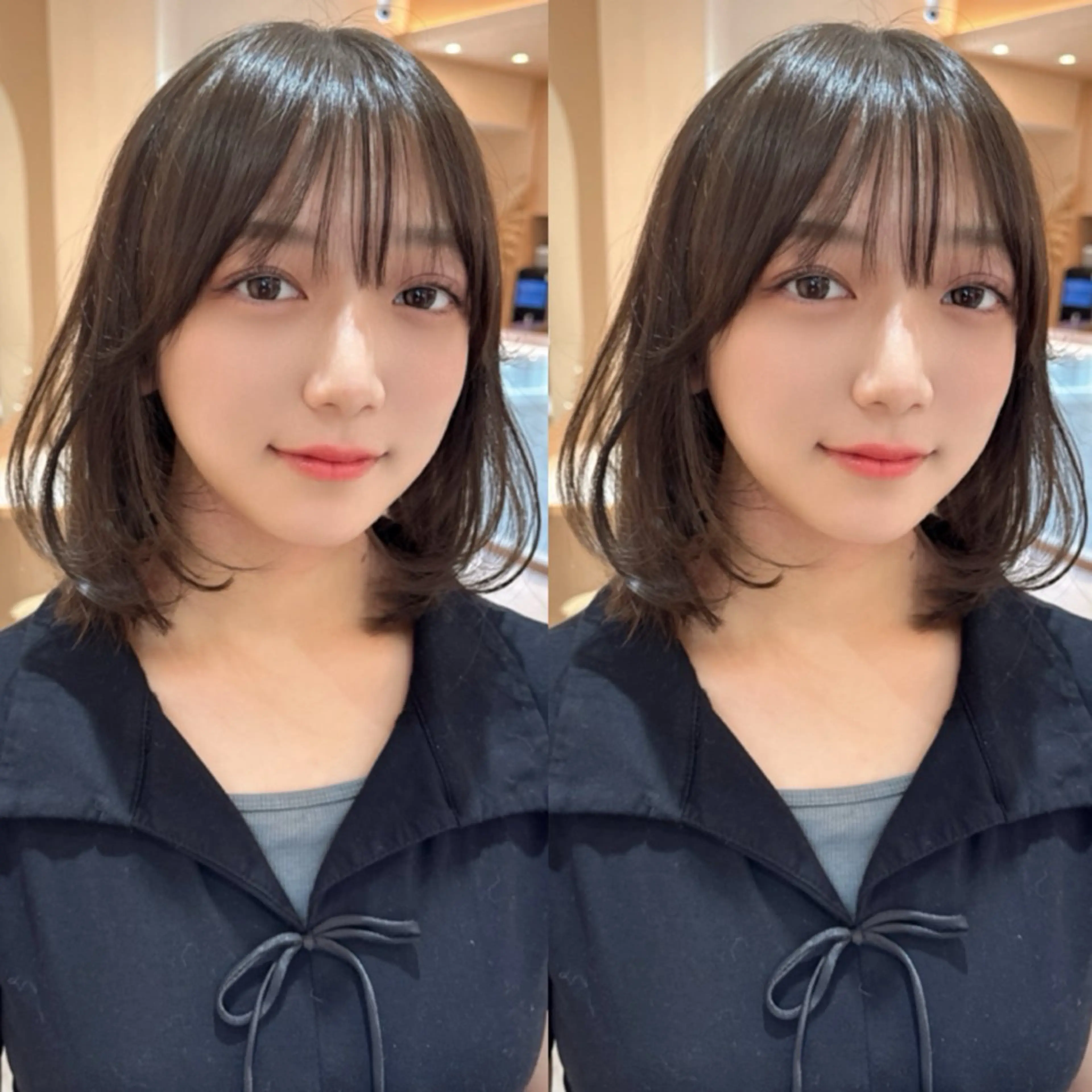 ショート カット 縮毛矯正 トリートメント 🌈韓国ヘア　🌈 銀座　KANAのヘアスタイル