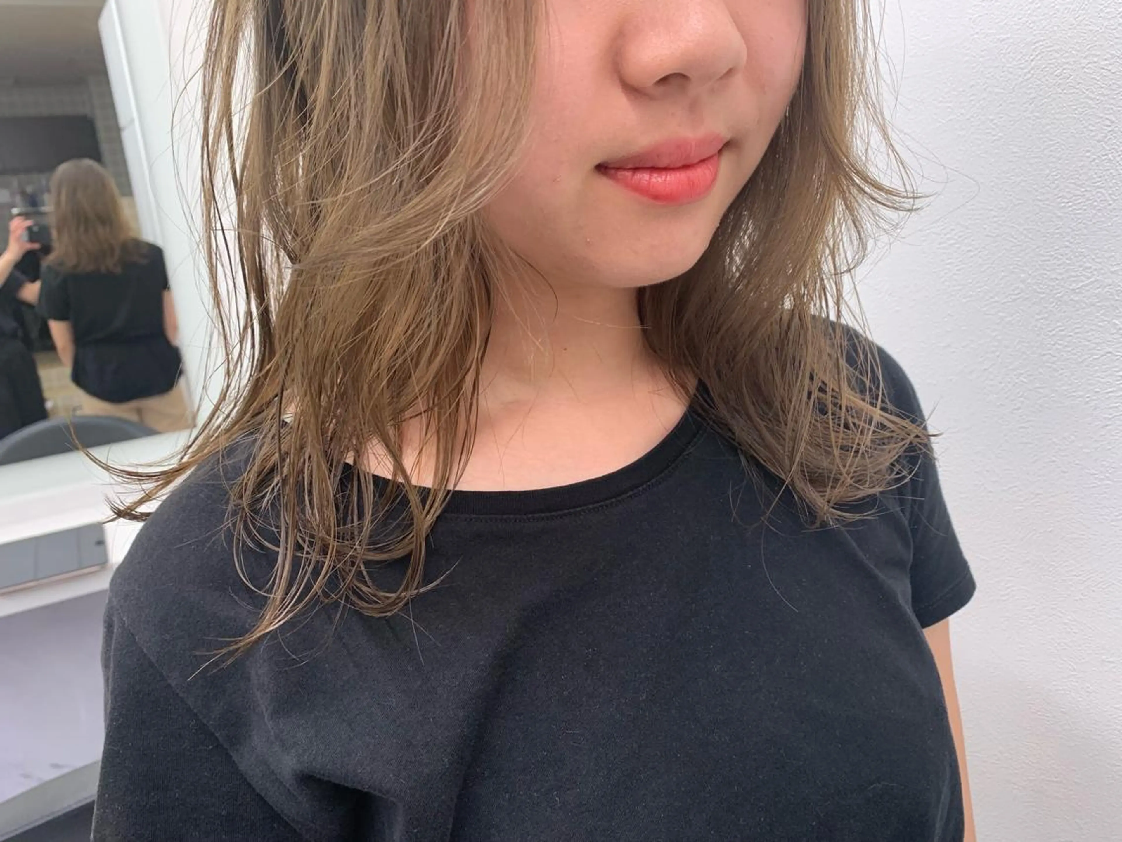 セミロング 【美容室が苦手な方 専問美容室】MIHOのヘアスタイル