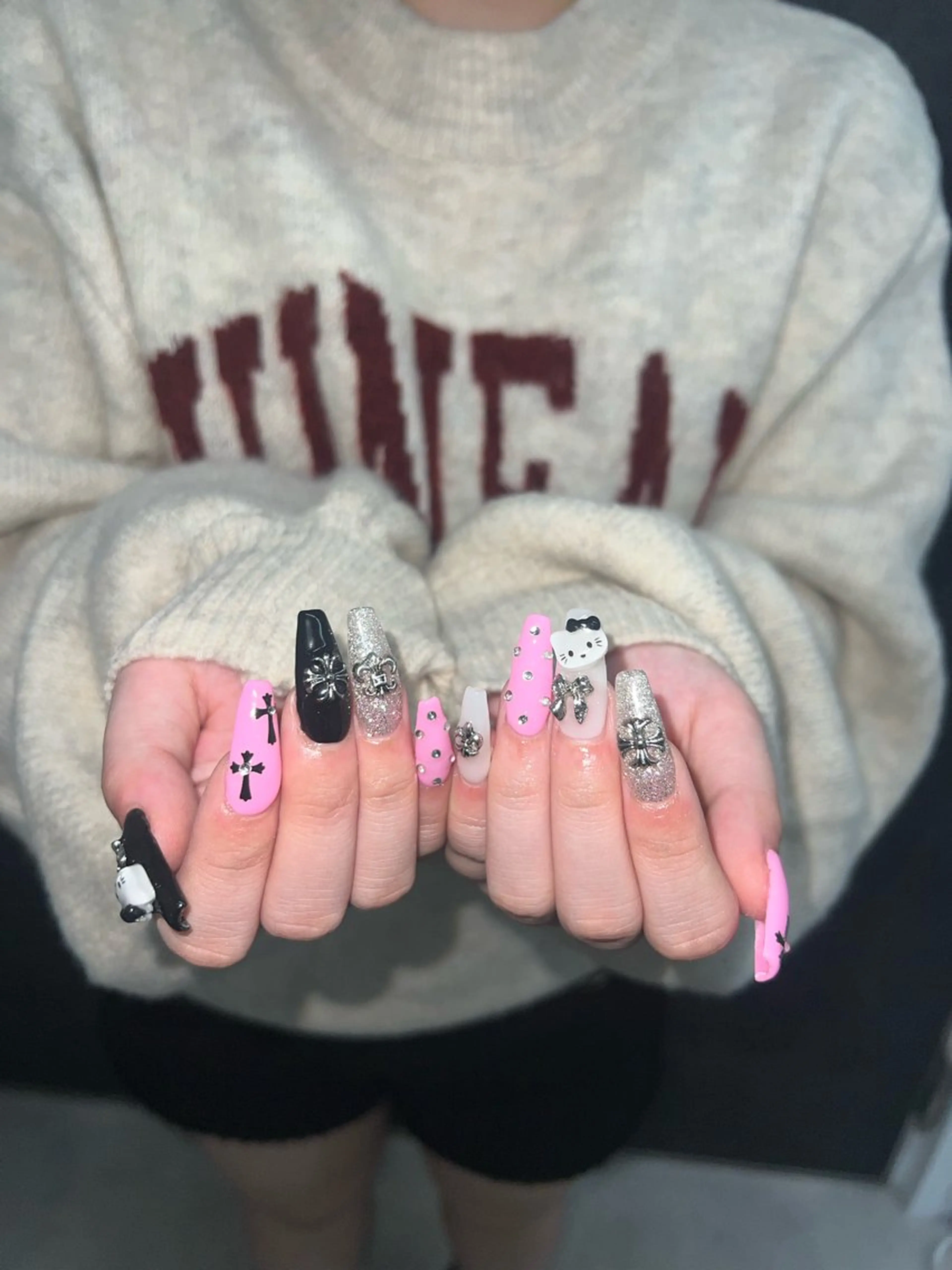 ネイル ハンドネイル ハンドケア 海外ネイル🇺🇸 個性派/YUUKAのネイルデザイン