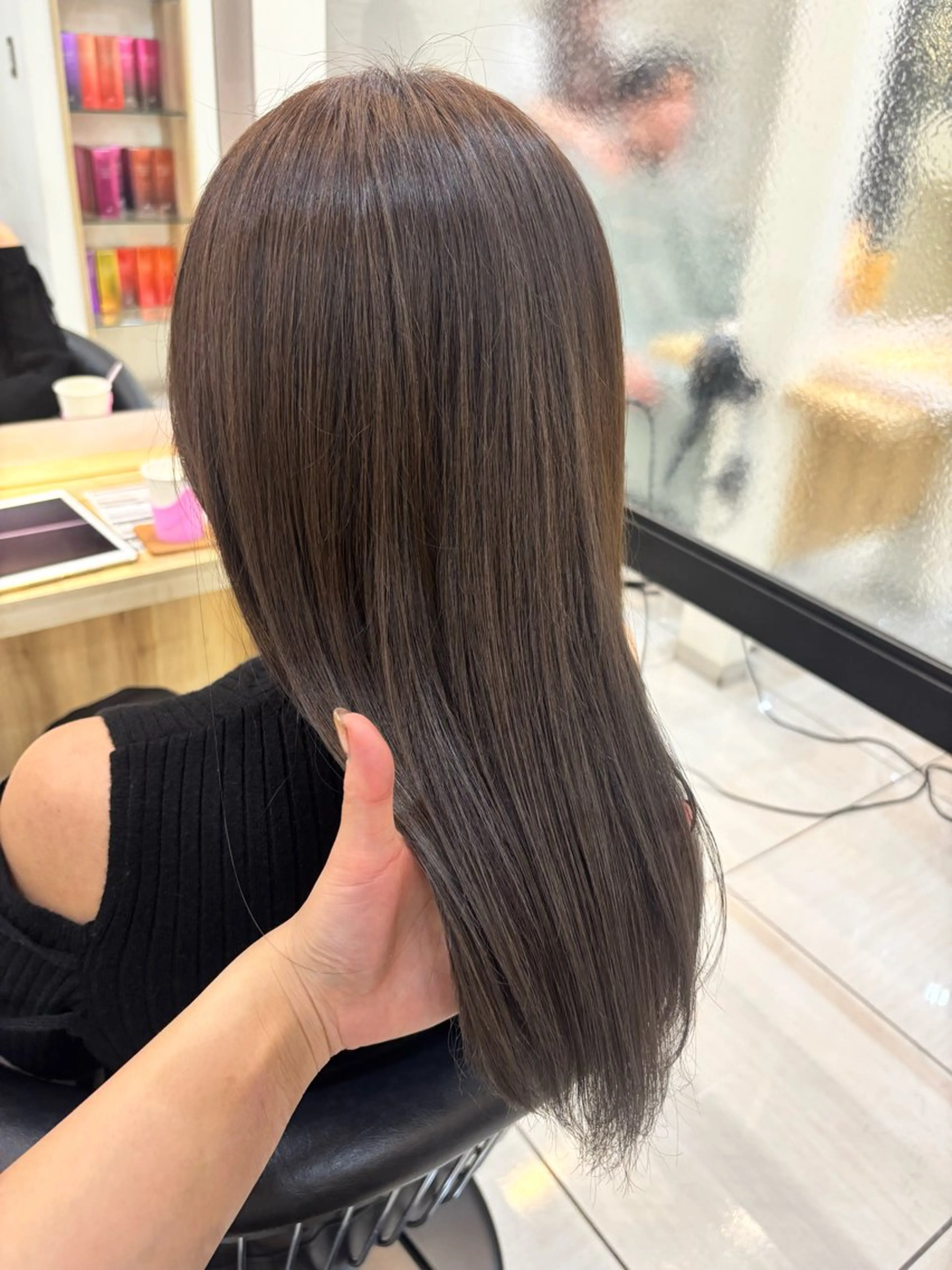 ロング カラー 透明感カラー イルミナカラー 髪質改善 トリートメント カット ヘアカラー トリートメント 田野倉NEXT店 美髪ニストのヘアスタイル
