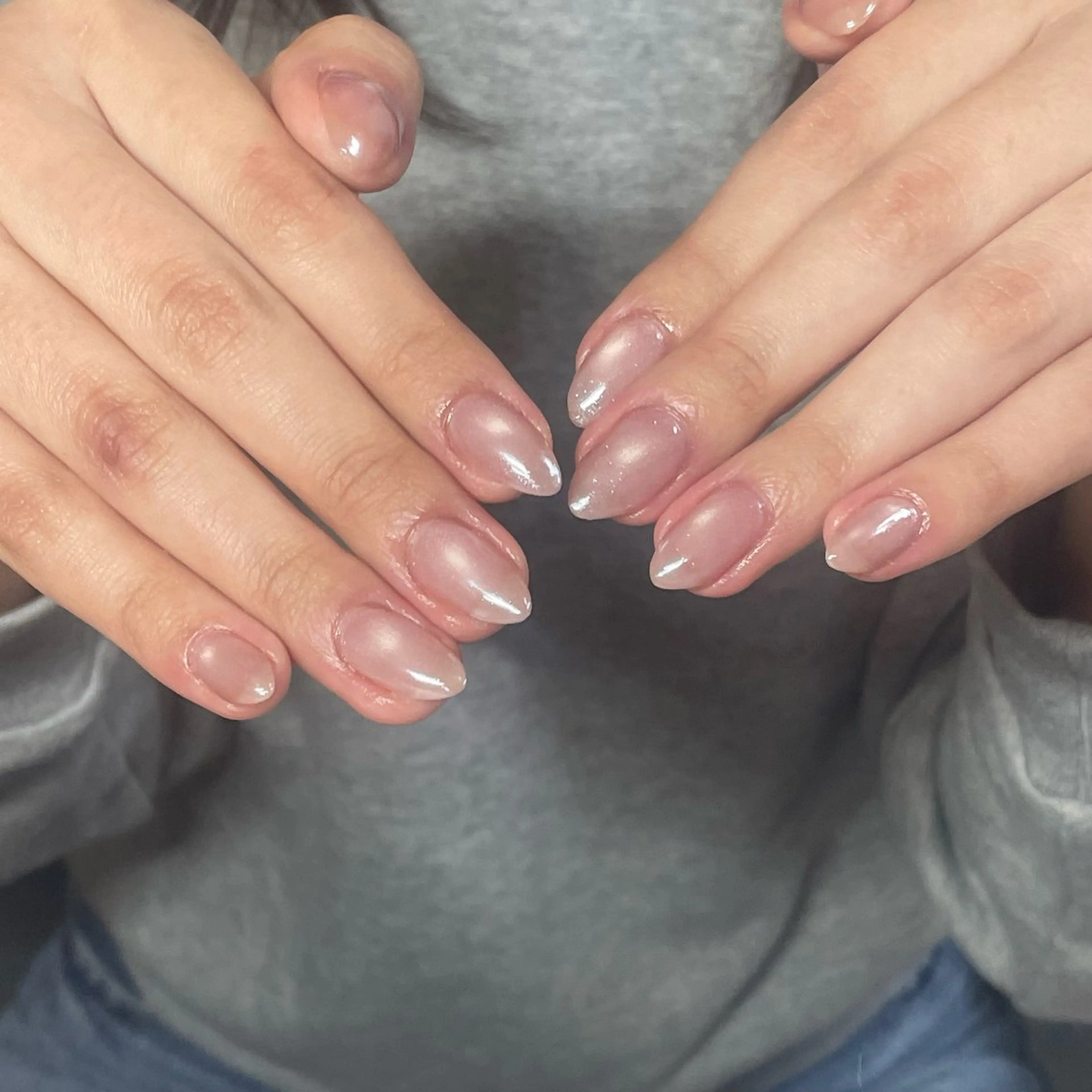 ネイル オーロラネイル ハンドネイル Saki 【パラジェル取扱店】のネイルデザイン