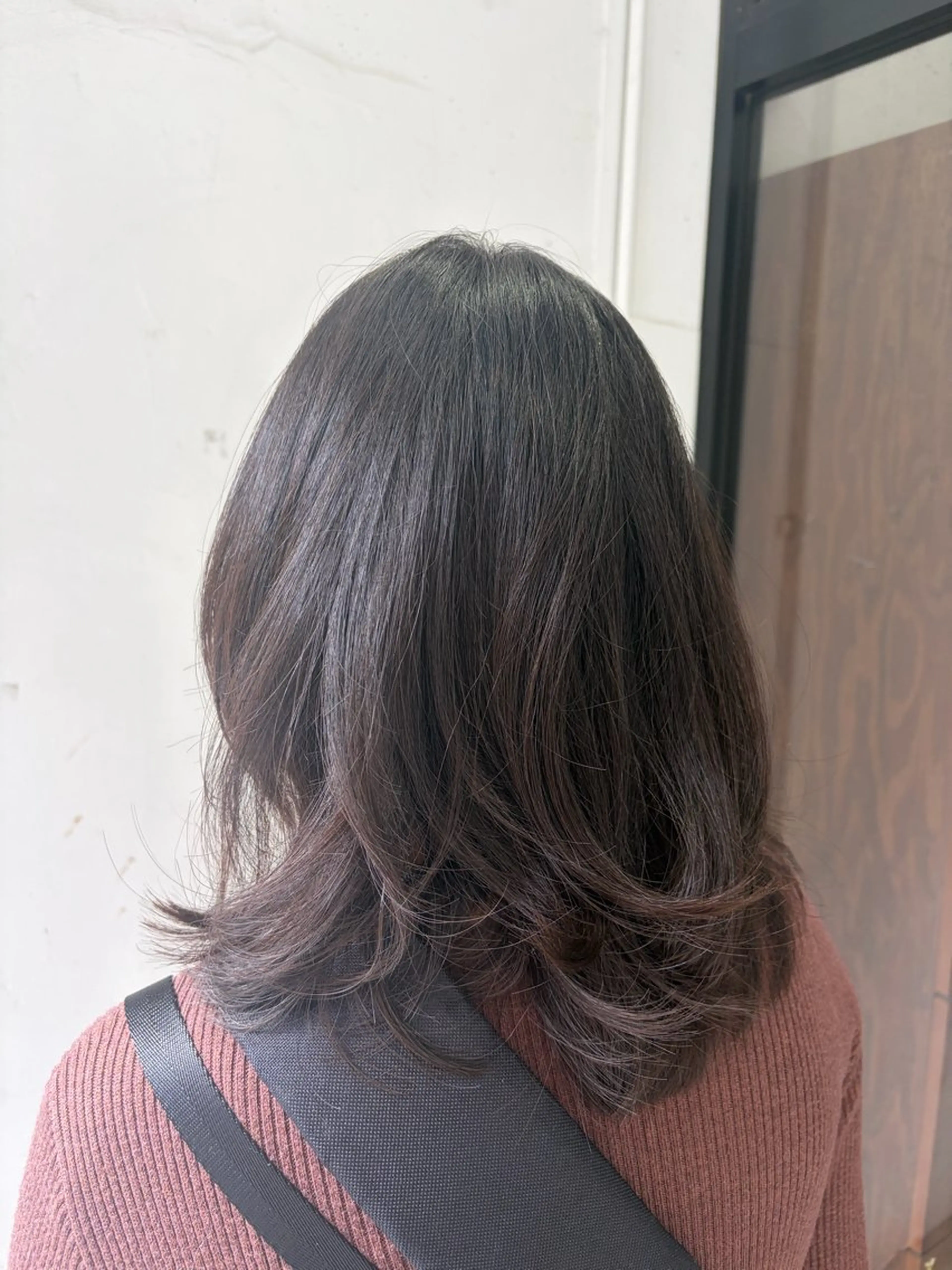 ミディアム ゆ あのヘアスタイル
