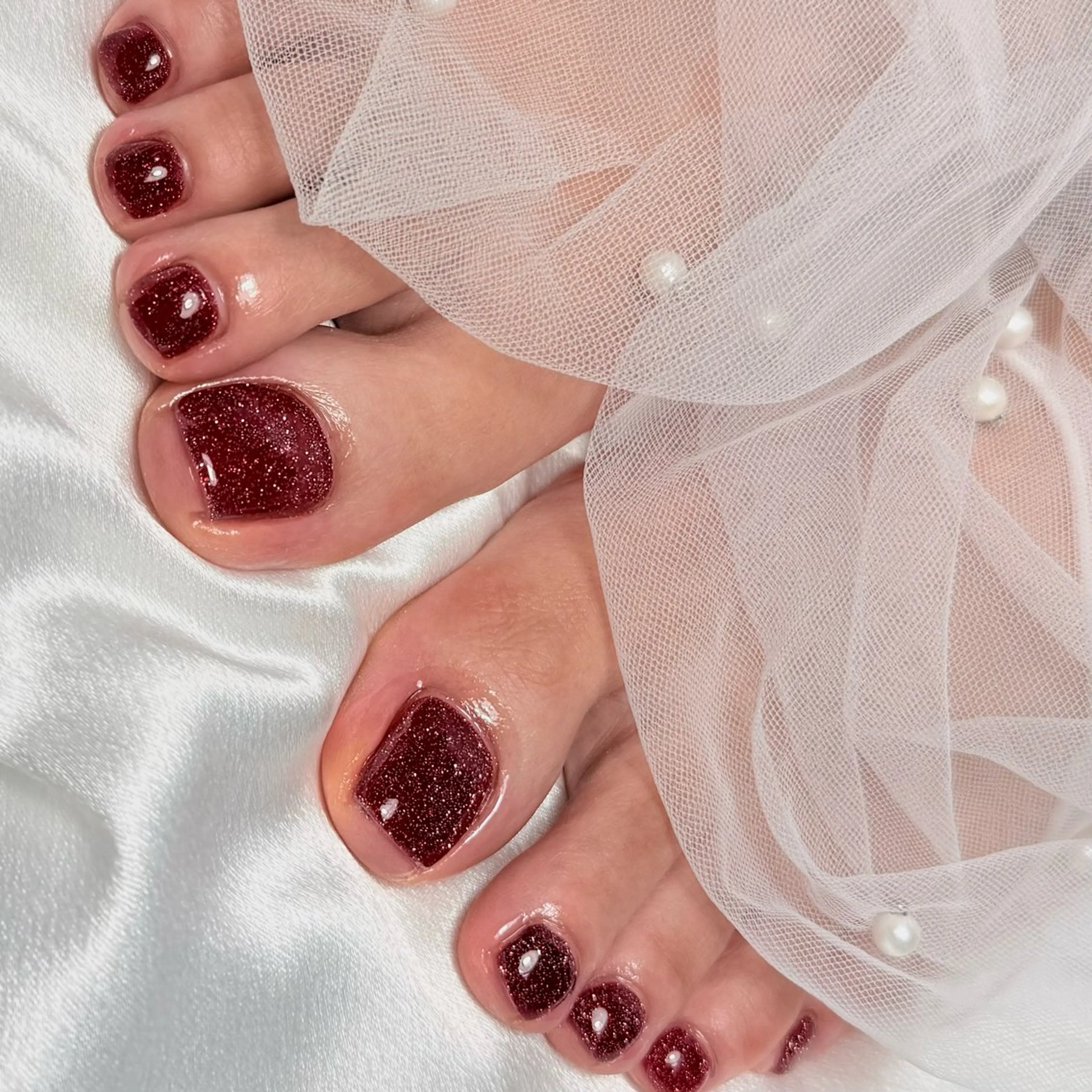 ショート フットネイル 🌹Belle Nail🌹のネイルデザイン