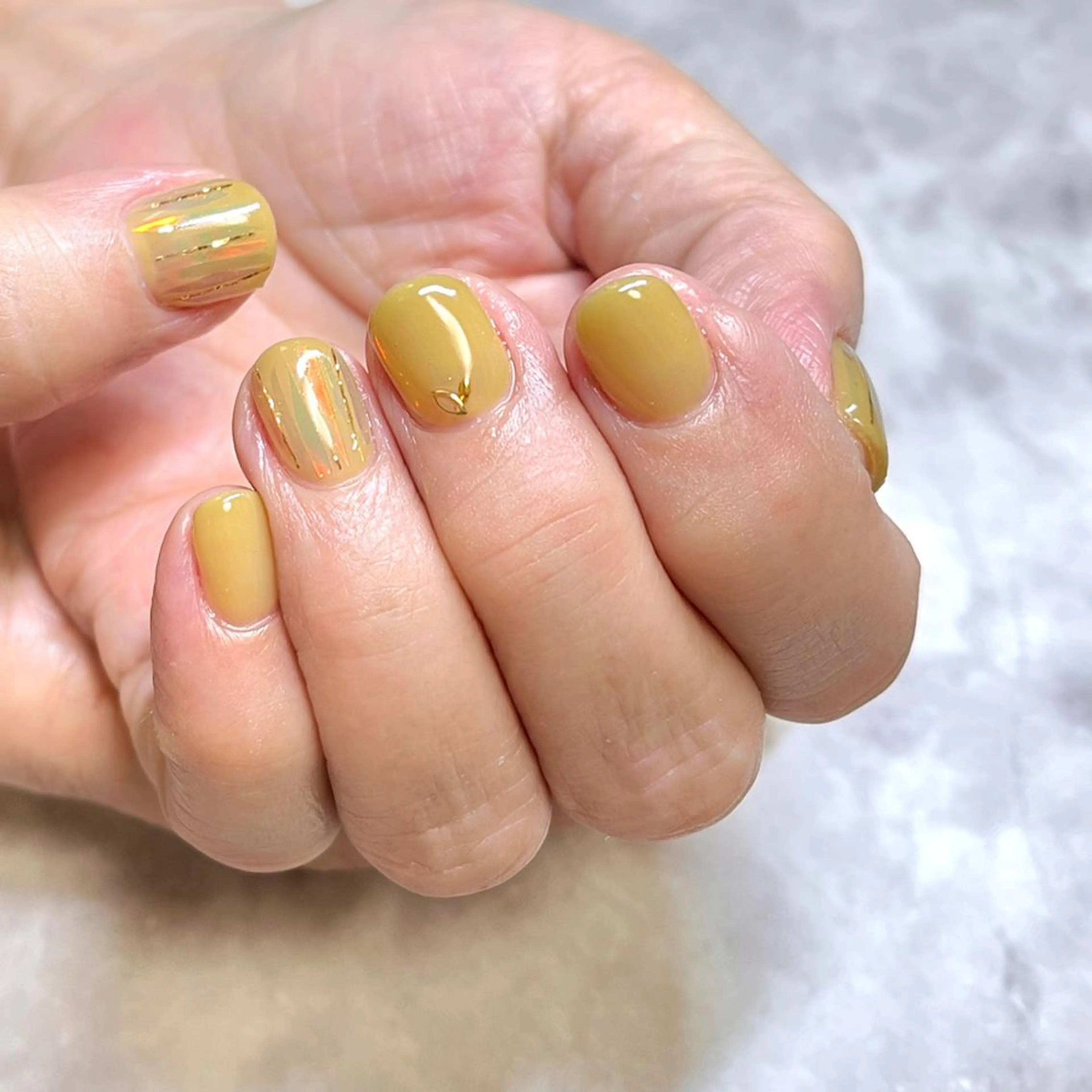 ネイル キラキラネイル ハンドネイル Nail Rinonのネイルデザイン